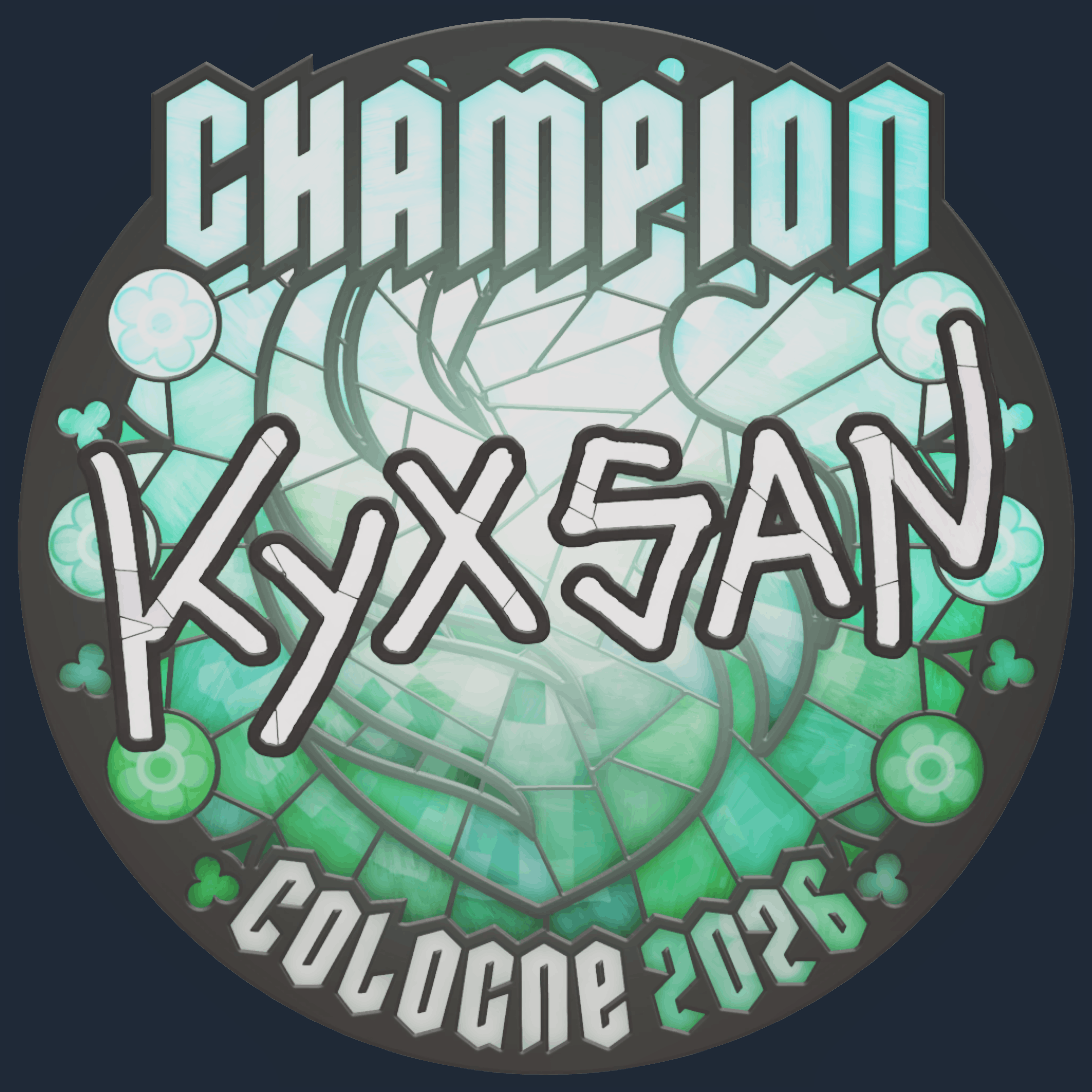 Sticker | kyxsan (Champion) | Cologne 2026 Image
