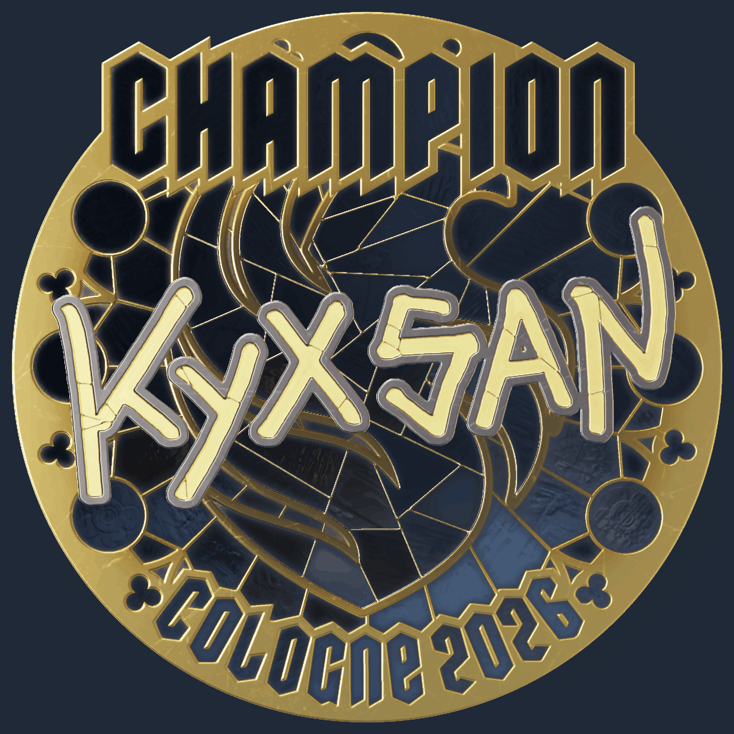 Sticker | kyxsan (Gold, Champion) | Cologne 2026 Image