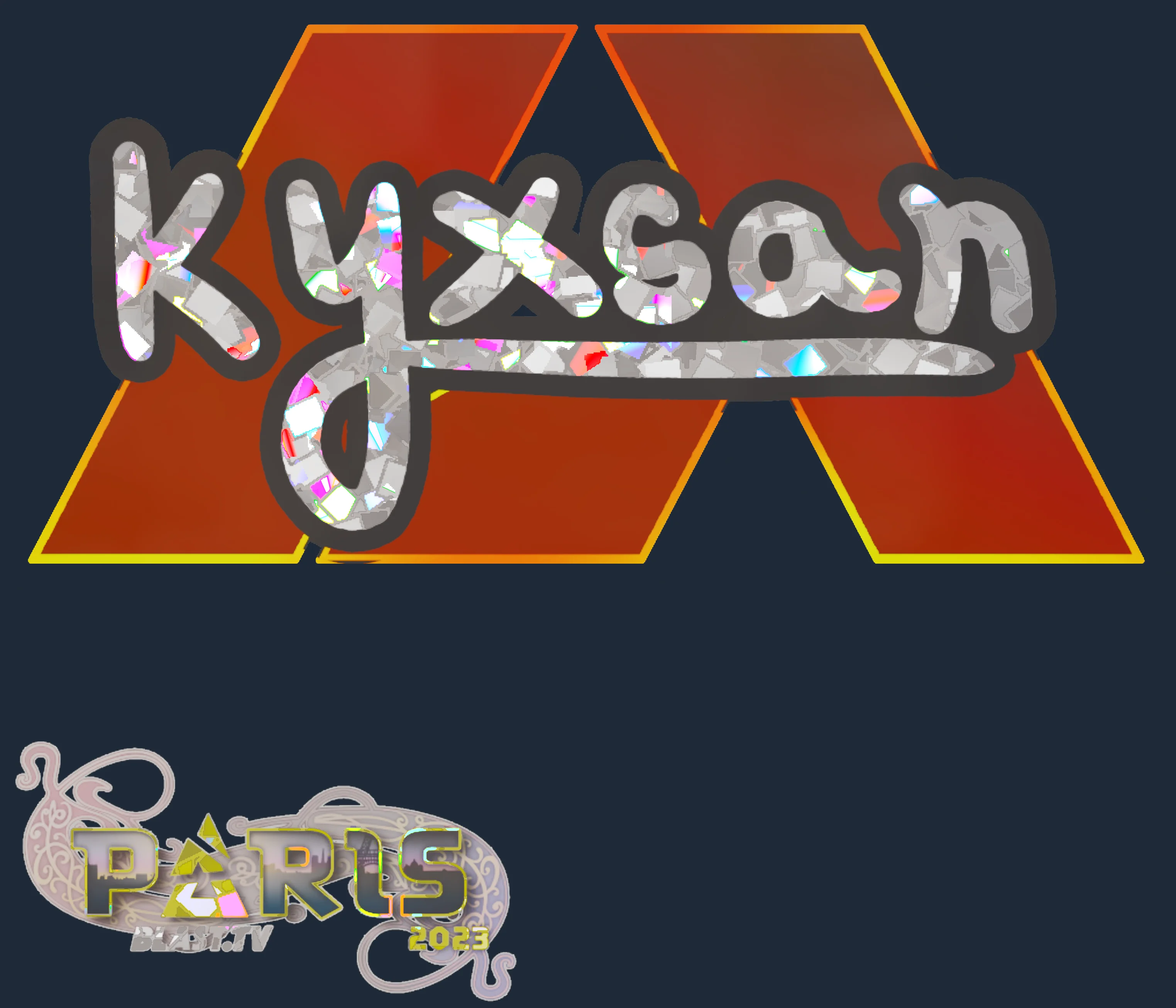 Sticker | kyxsan (Glitter) | Paris 2023 Image