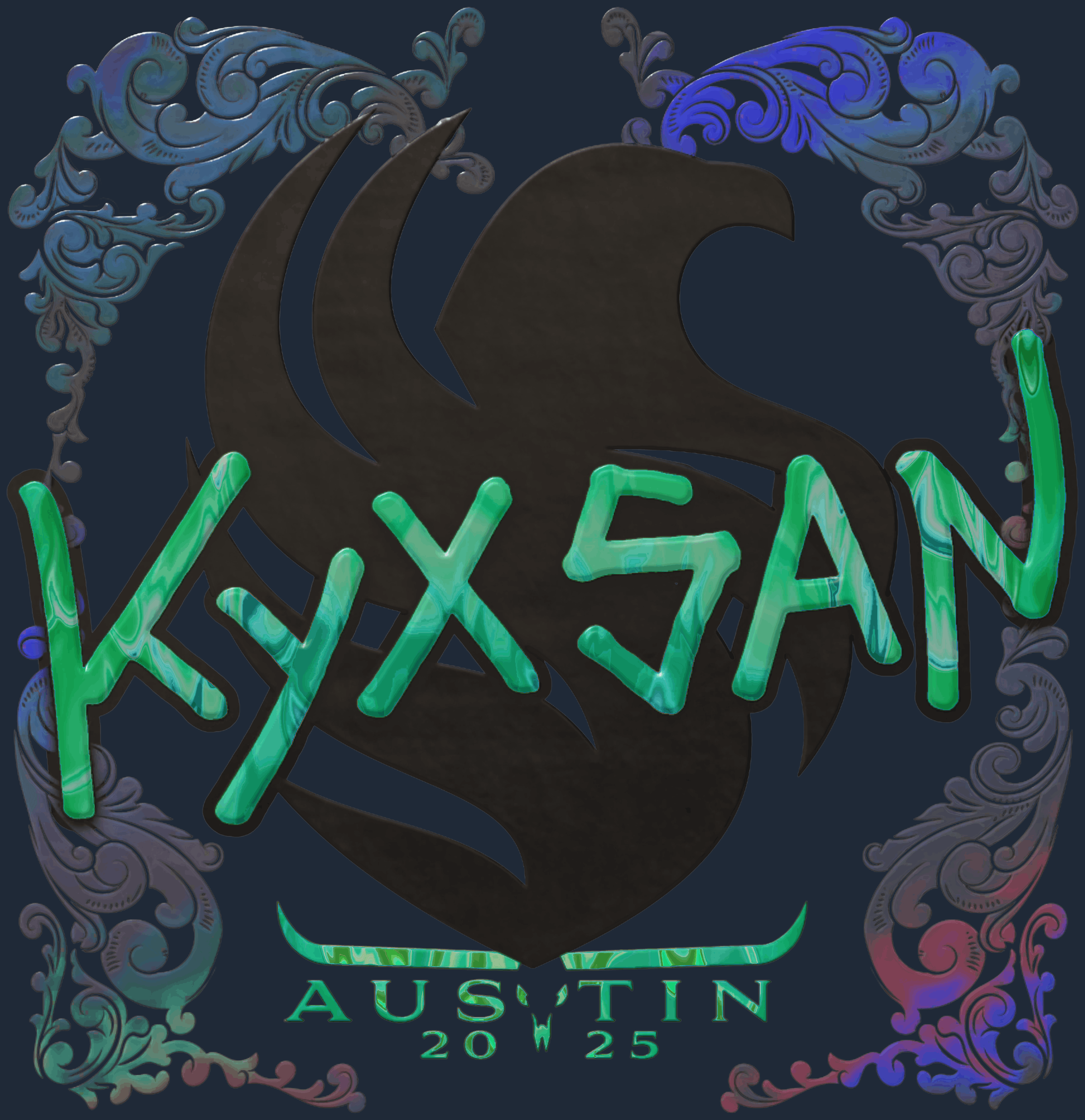 Sticker | kyxsan (Holo) | Austin 2025 Image