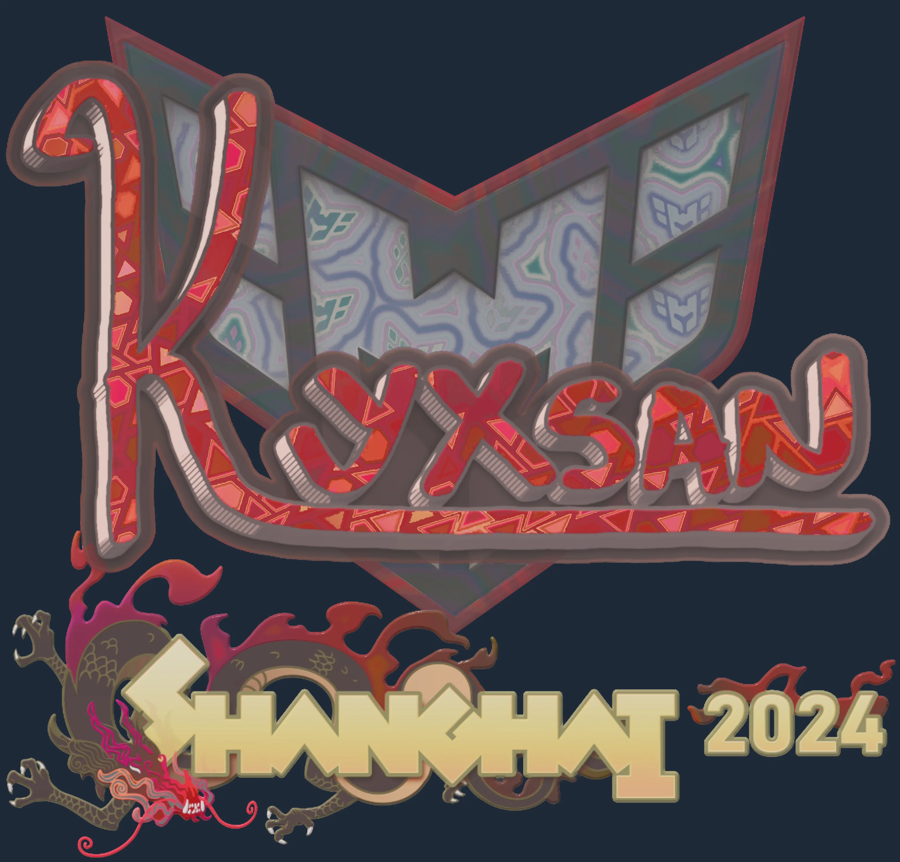 Sticker | kyxsan (Holo) | Shanghai 2024 Image