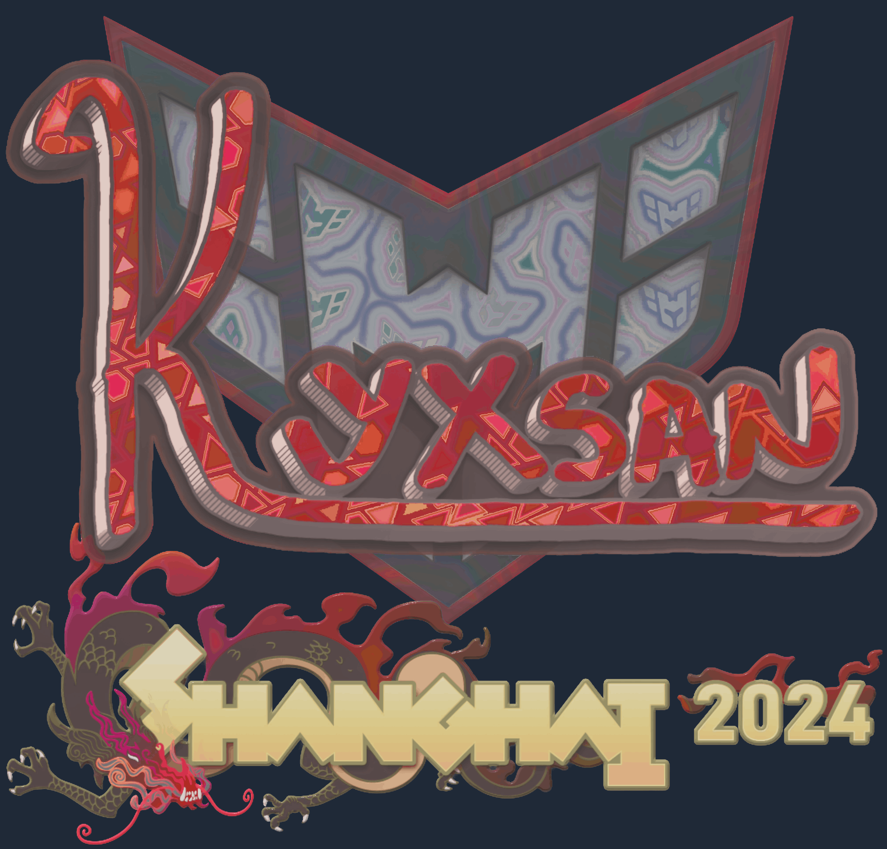 Sticker | kyxsan (Holo) | Shanghai 2024 Image