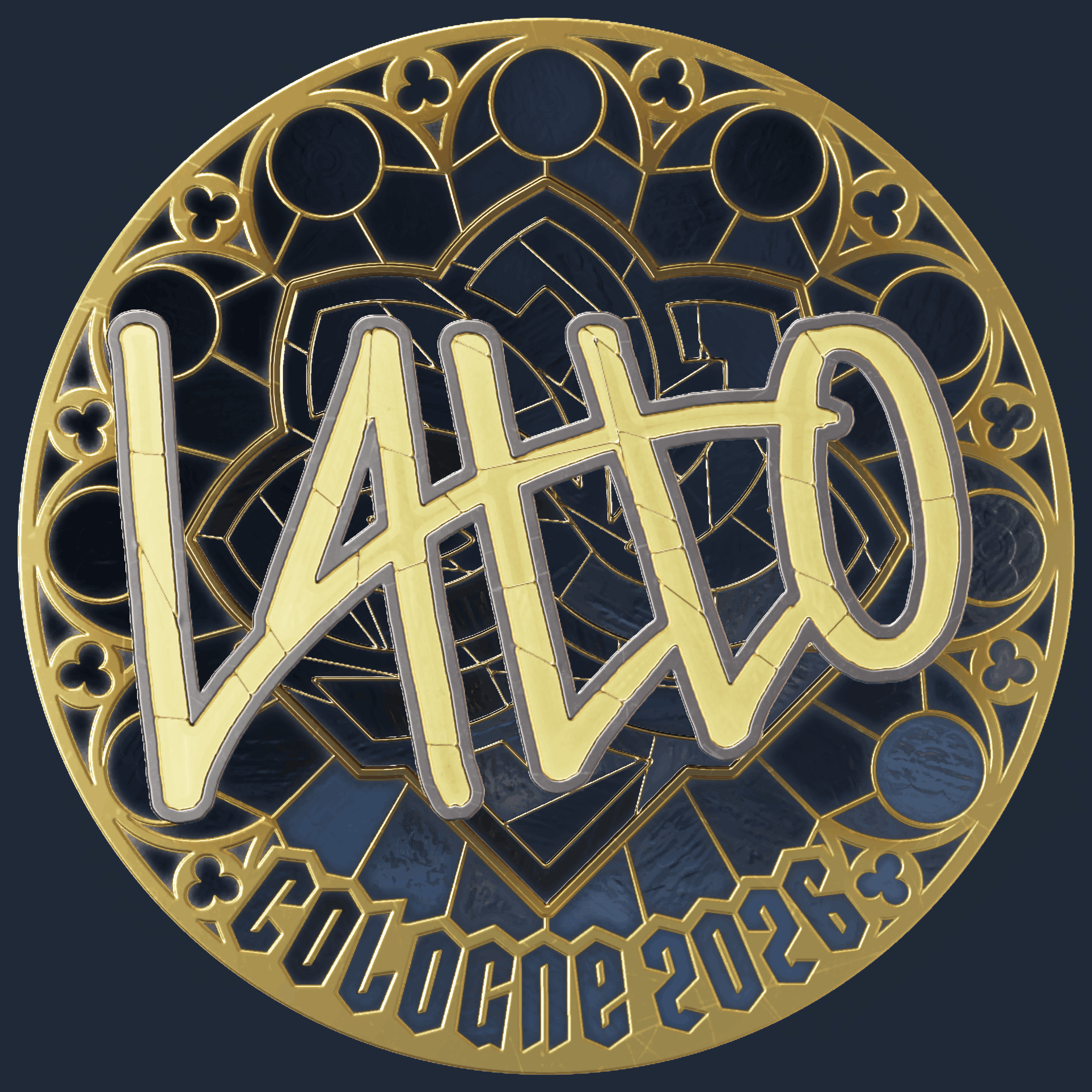 Sticker | latto (Gold) | Cologne 2026 Image