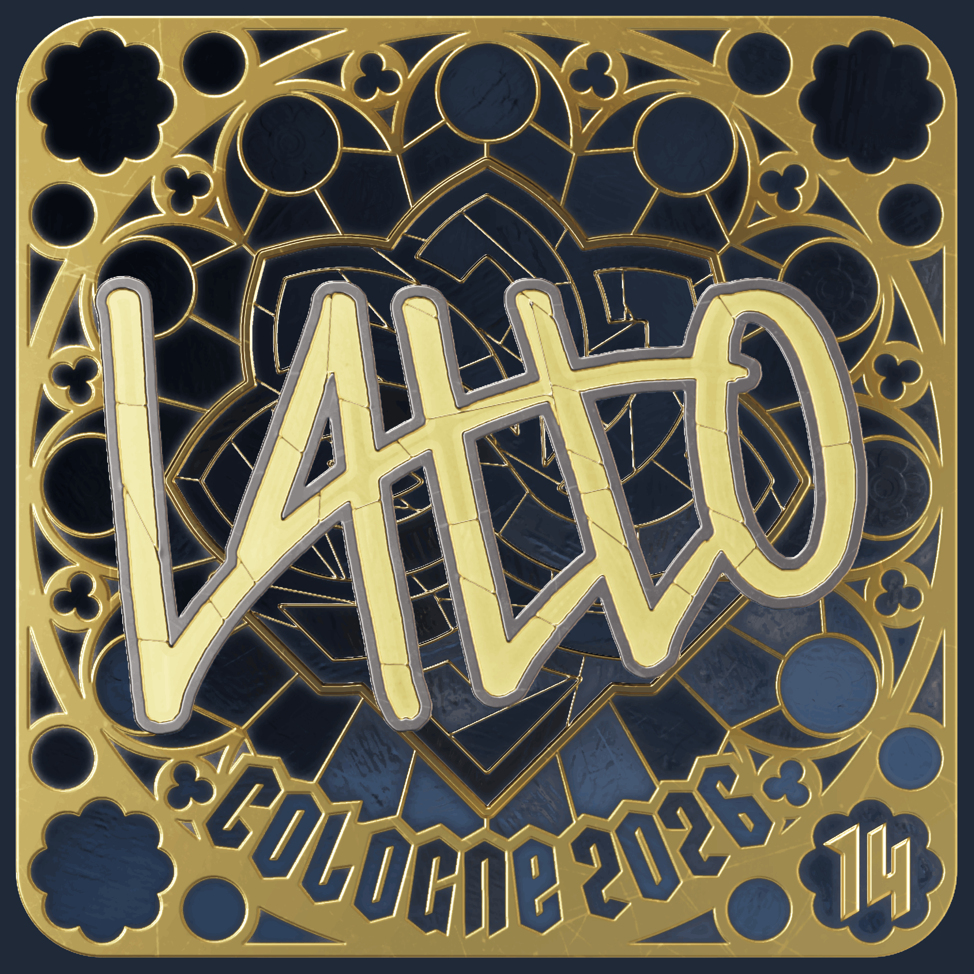 Sticker | latto (Gold, Ranked) | Cologne 2026 Image