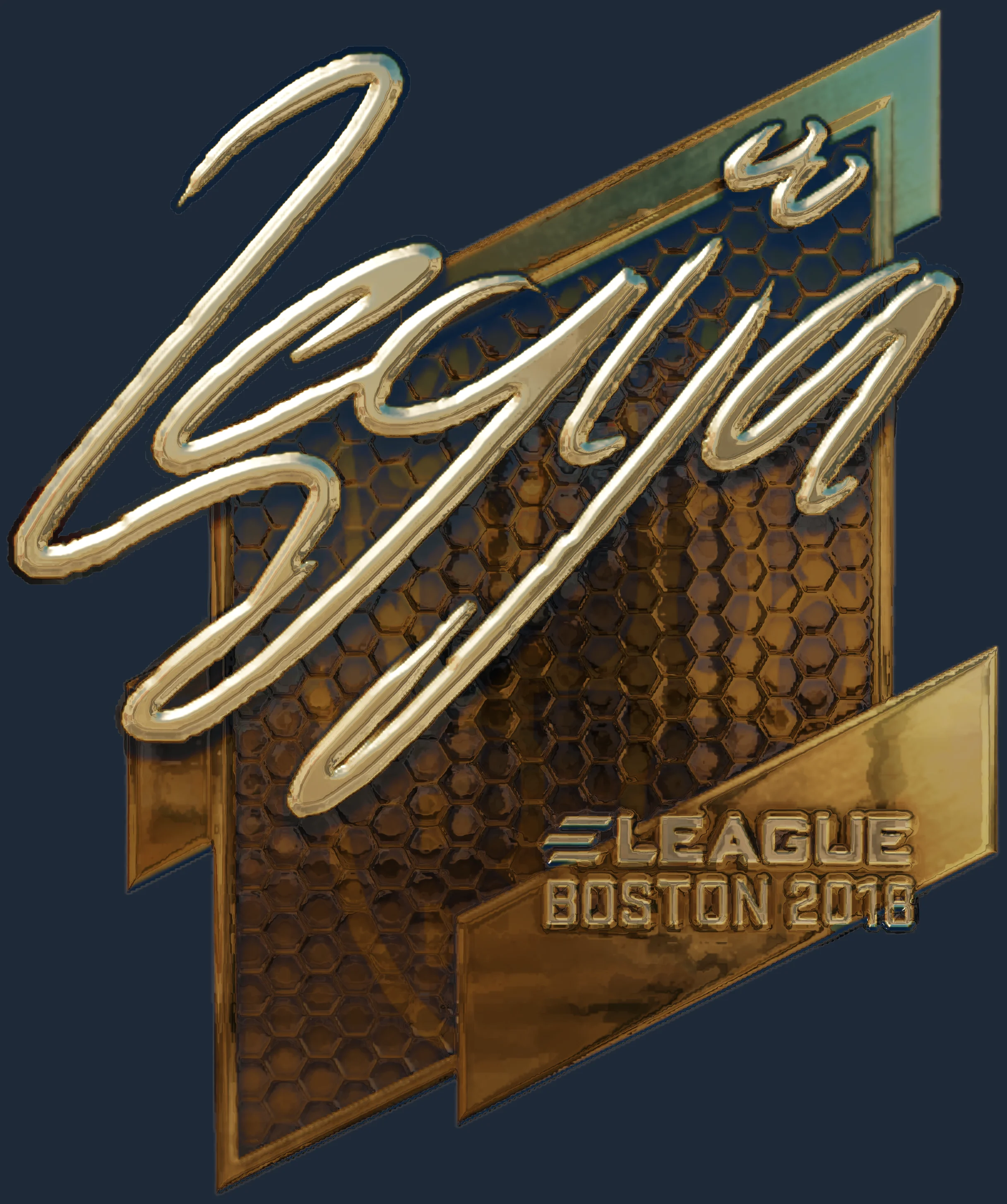 Sticker | LEGIJA (Gold) | Boston 2018 Image