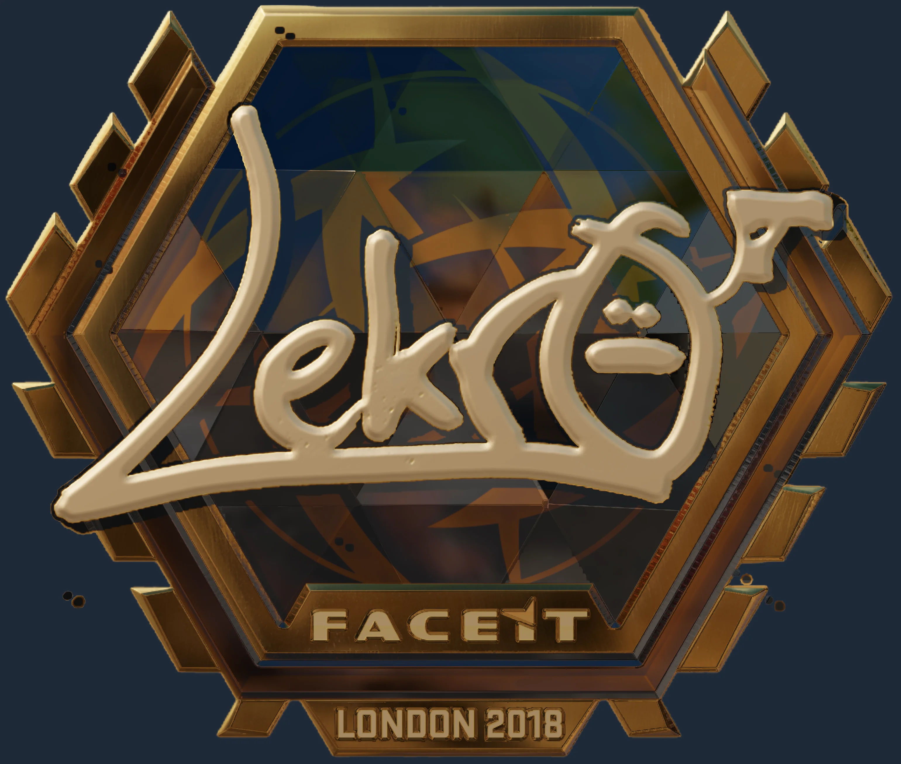 Sticker | Lekr0 (Gold) | London 2018 Image