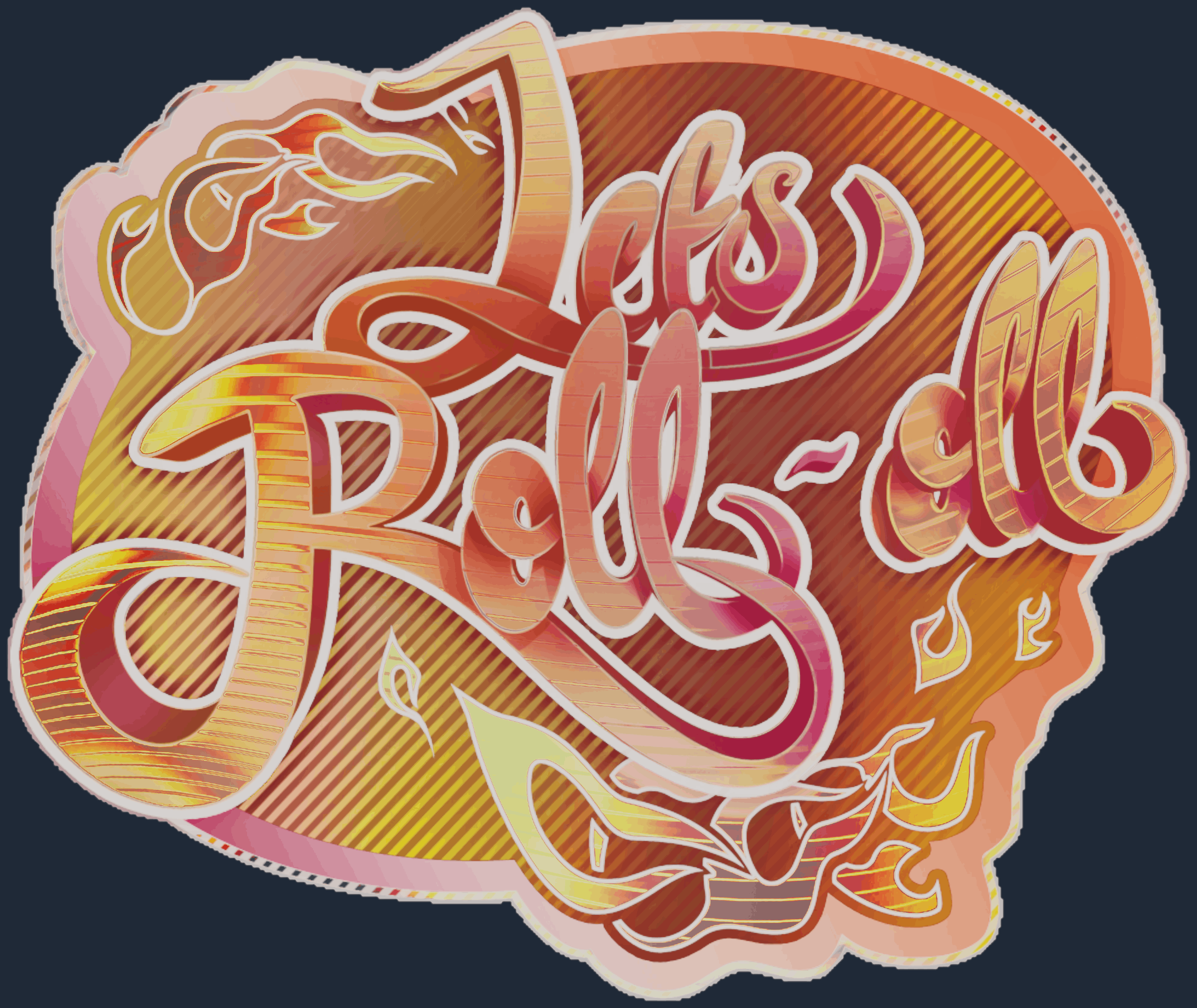 Sticker | Let's Roll-oll (Holo) Image
