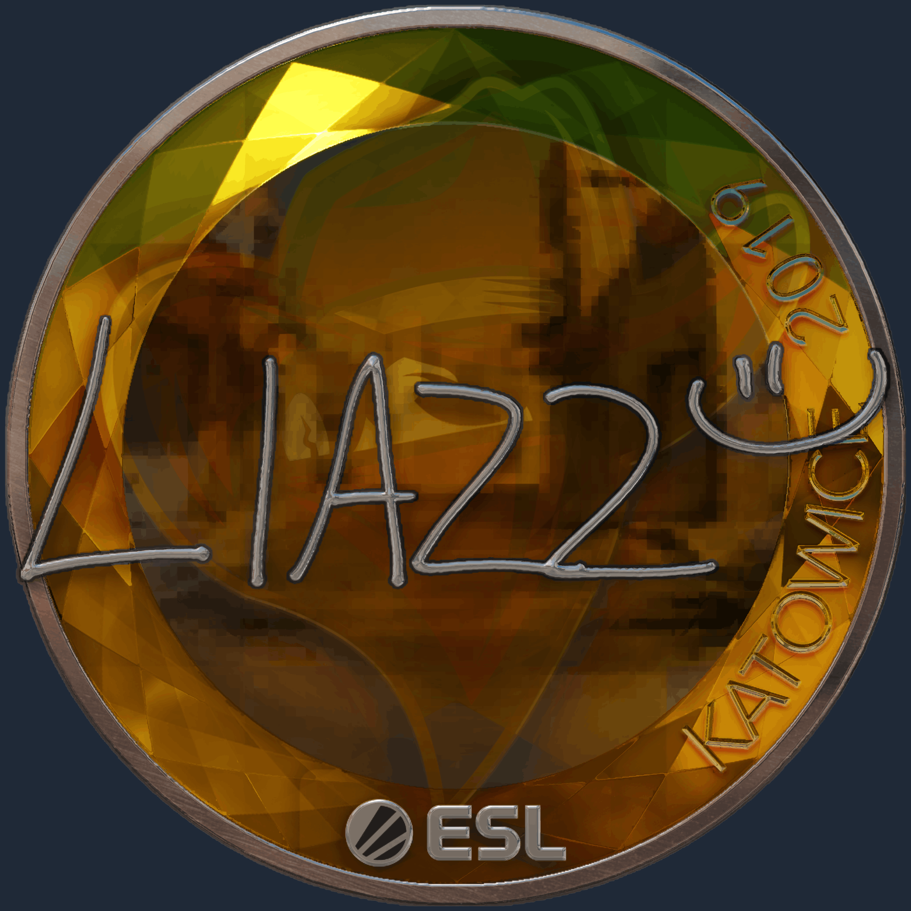 Sticker | Liazz (Foil) | Katowice 2019 Screenshot