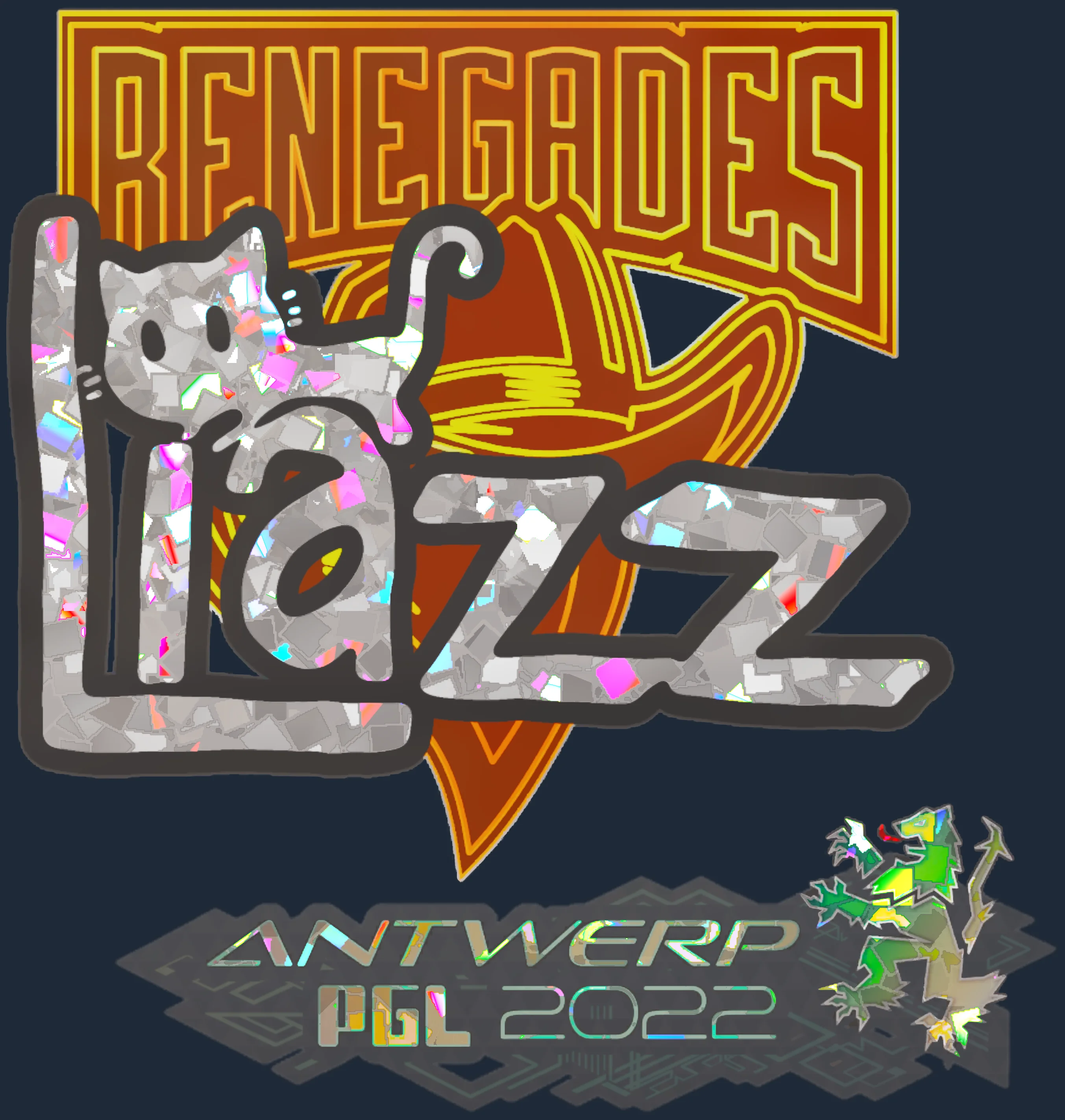 Sticker | Liazz (Glitter) | Antwerp 2022 Image