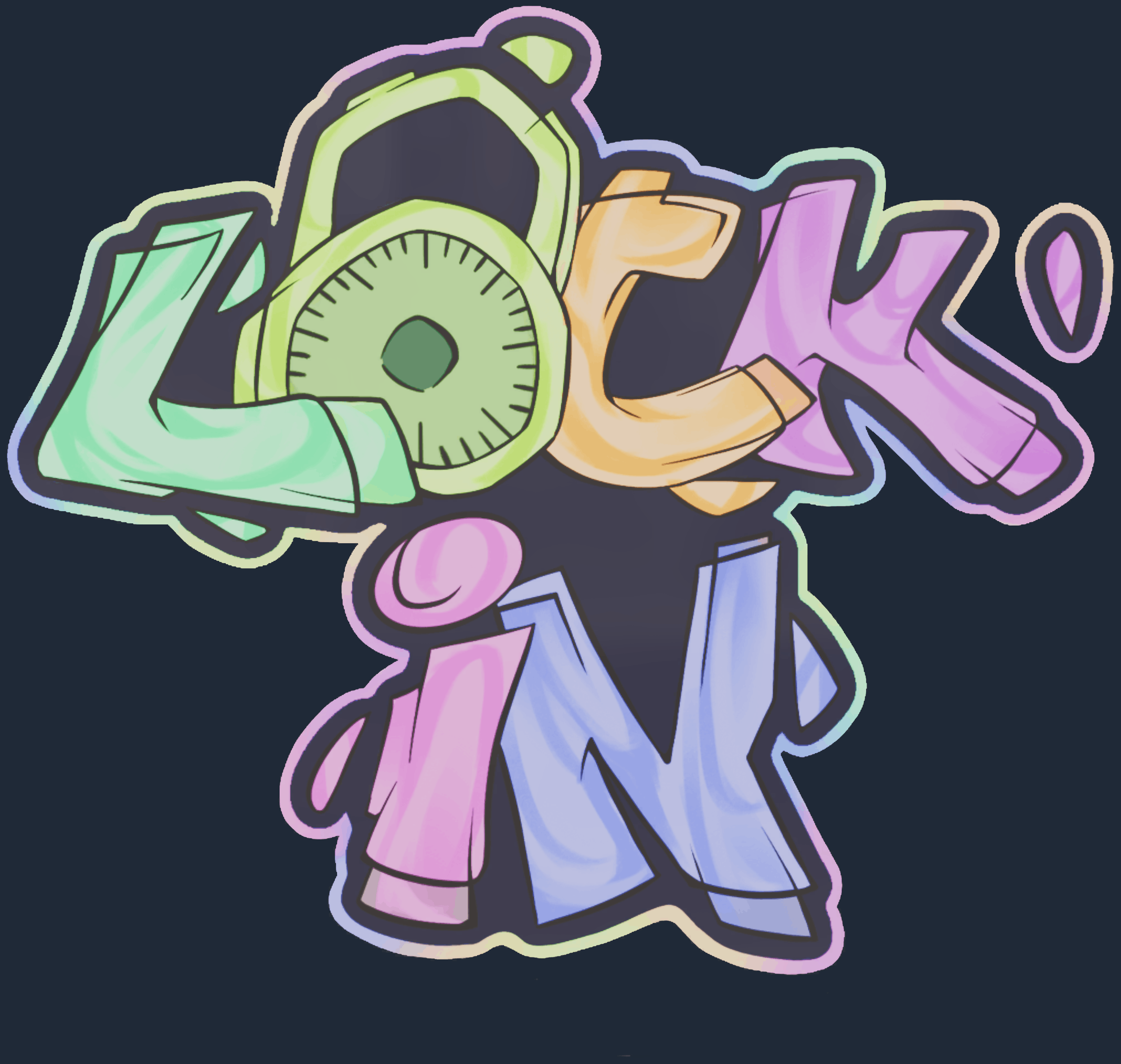 Sticker | Lock In Image