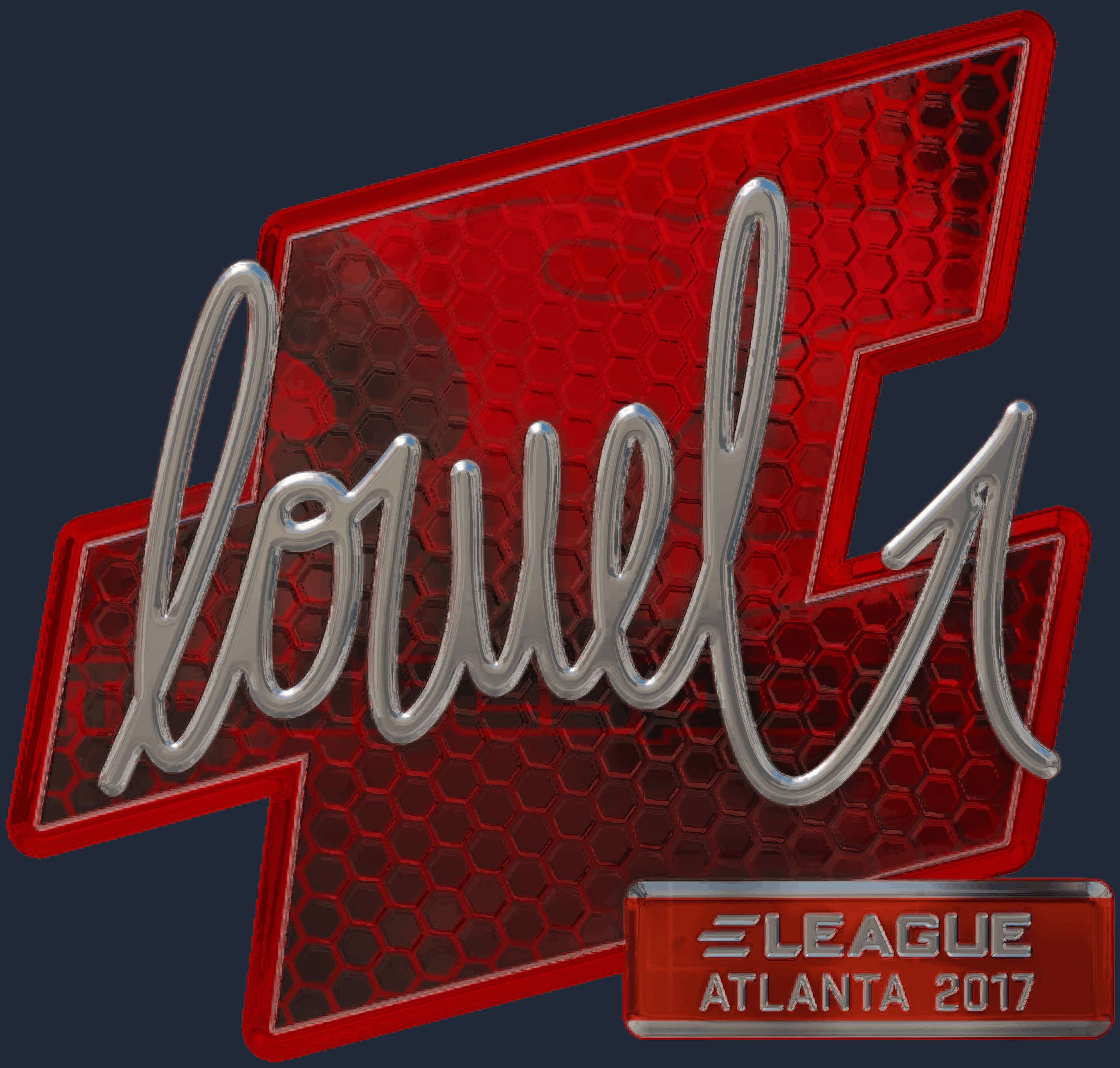Sticker | loWel (Foil) | Atlanta 2017 Image