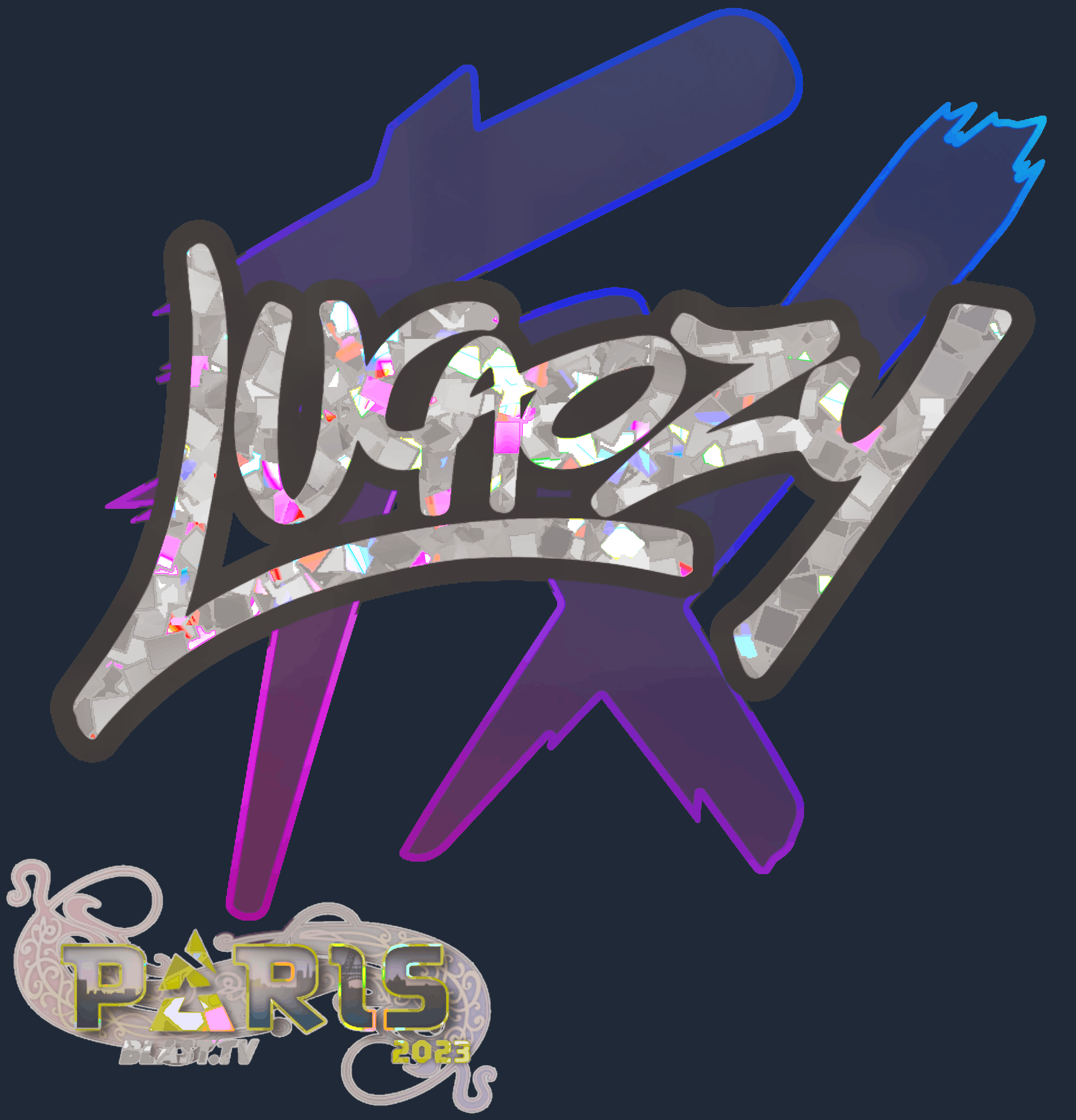 Sticker | Lucaozy (Glitter) | Paris 2023 Image