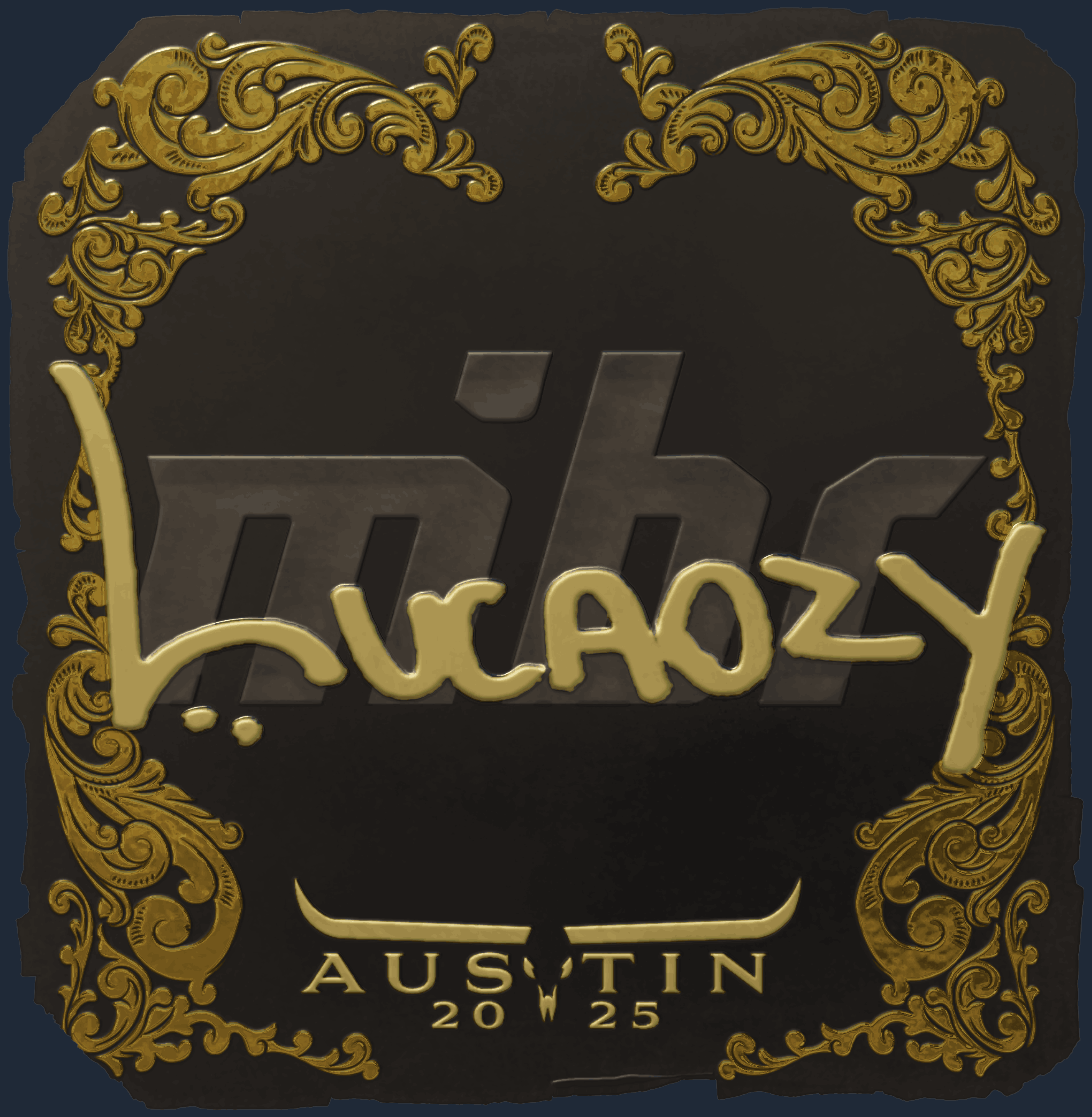 Sticker | Lucaozy (Gold) | Austin 2025 Image