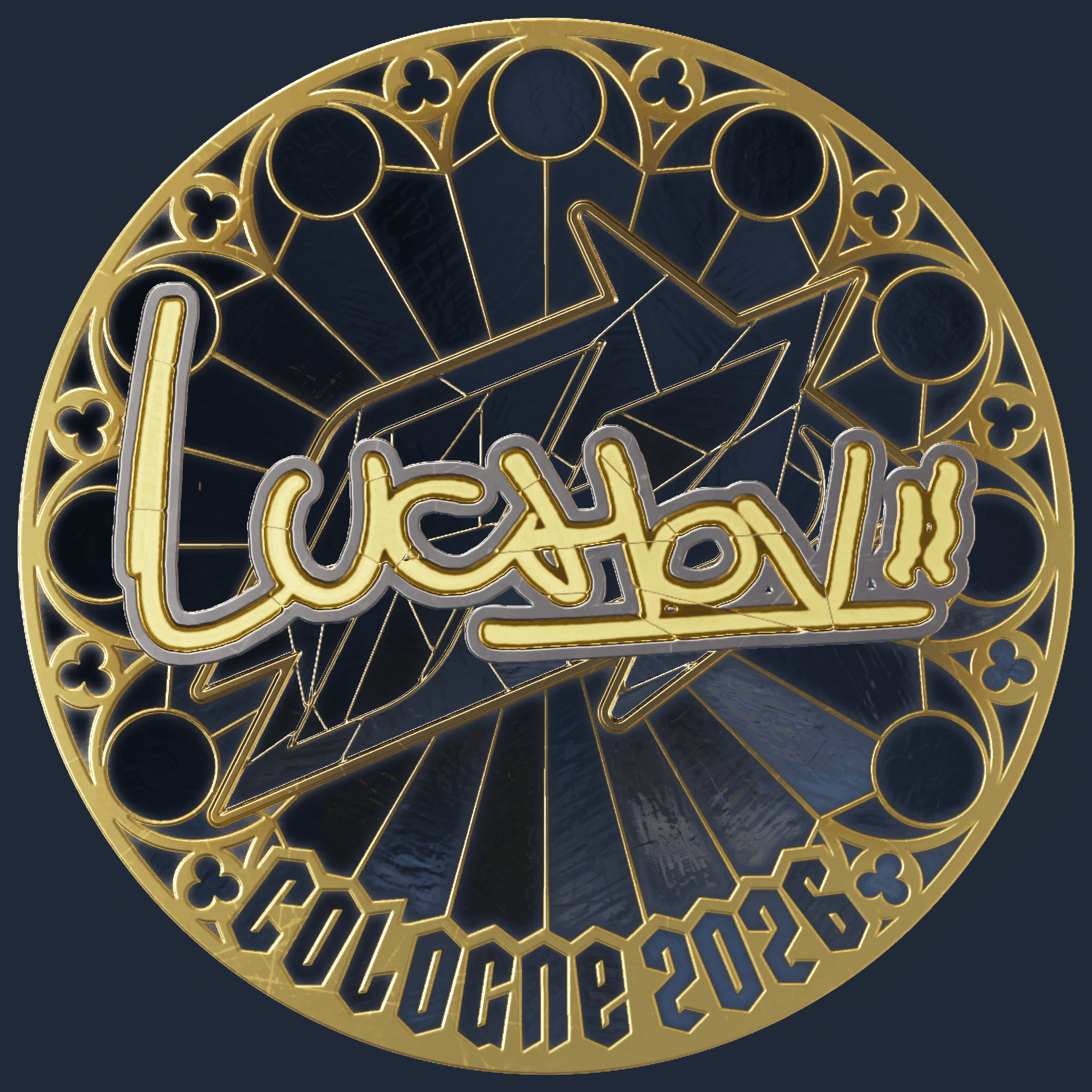 Sticker | luchov (Gold) | Cologne 2026 Image