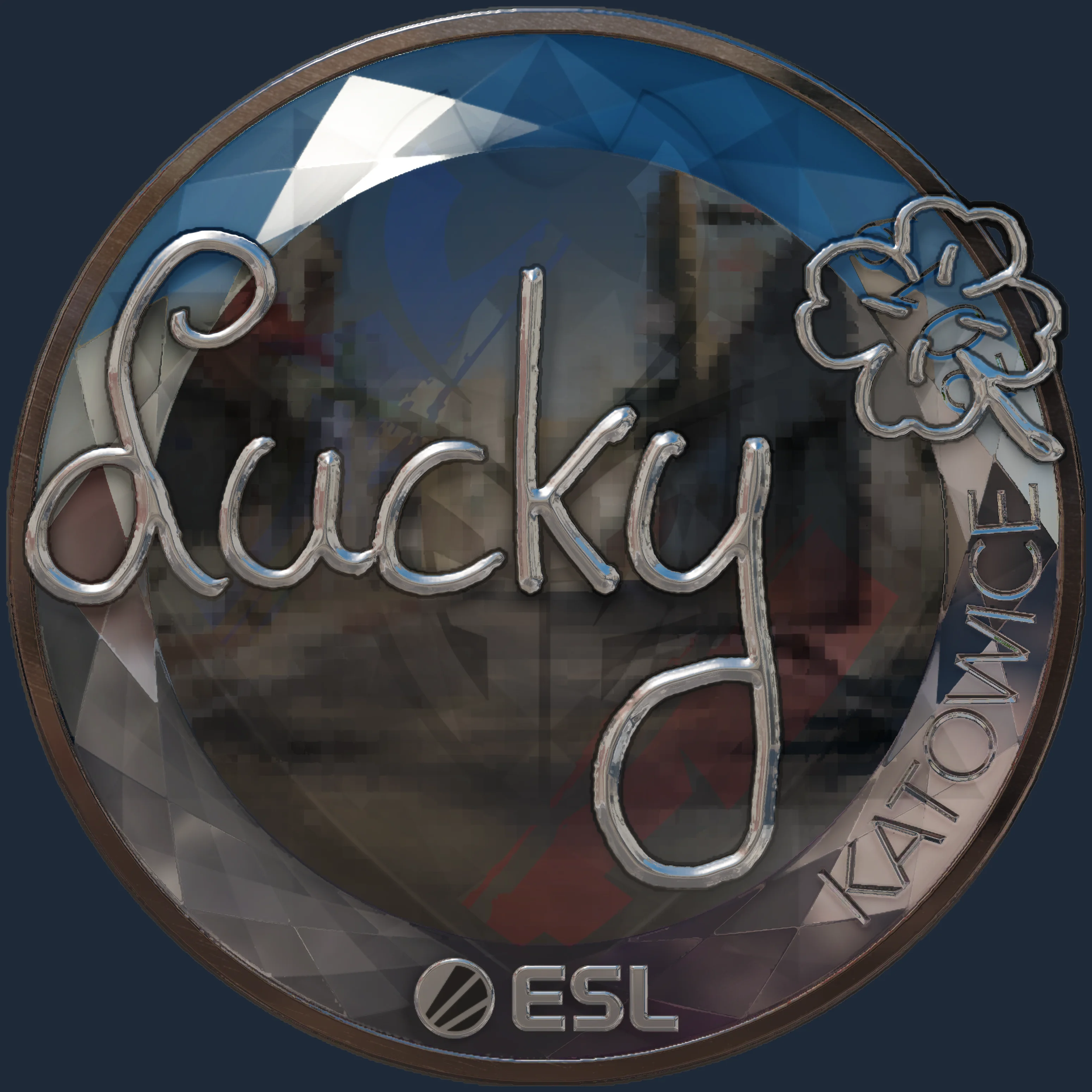 Sticker | Lucky (Foil) | Katowice 2019 Image
