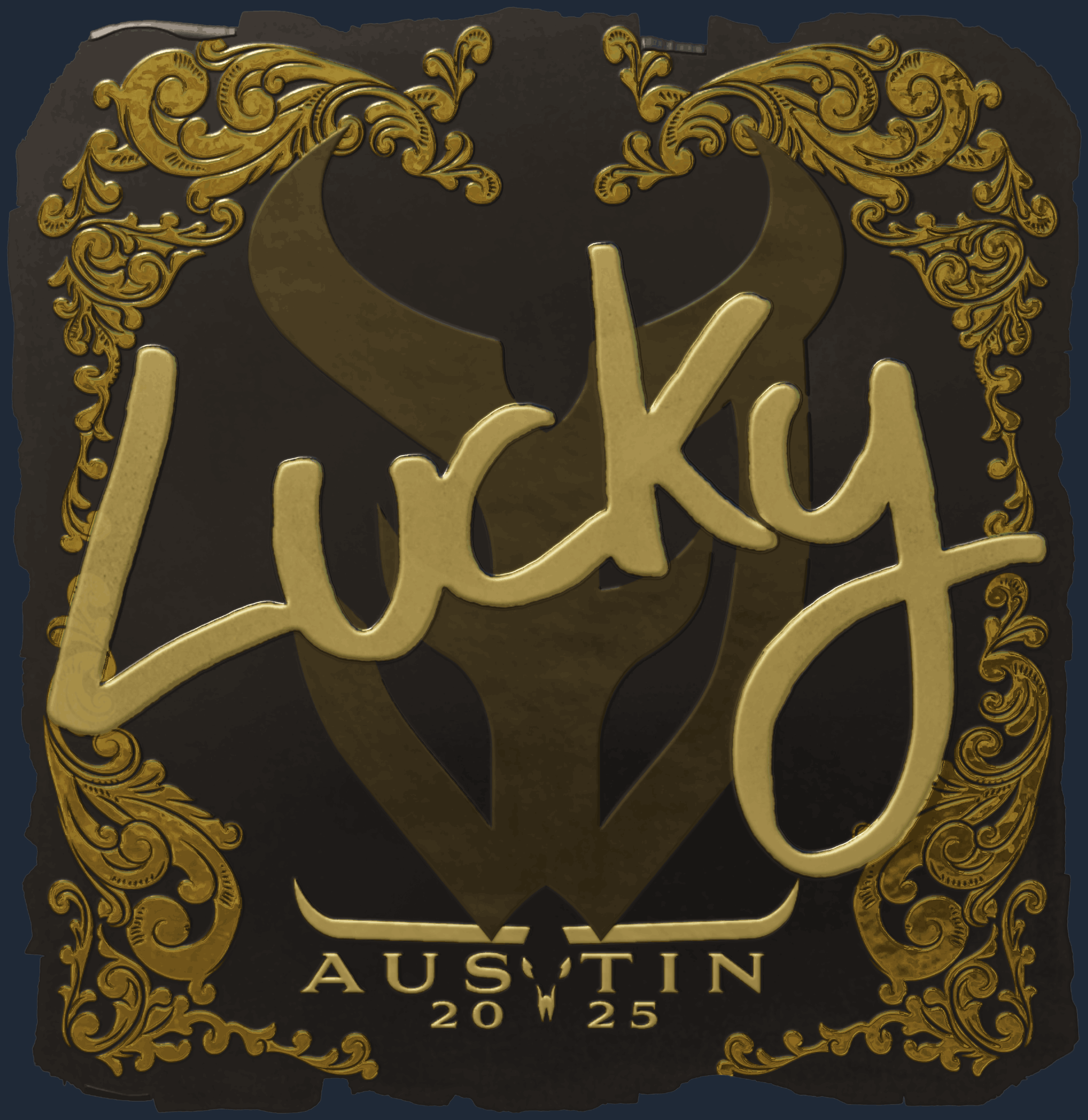 Sticker | Lucky (Gold) | Austin 2025 Image