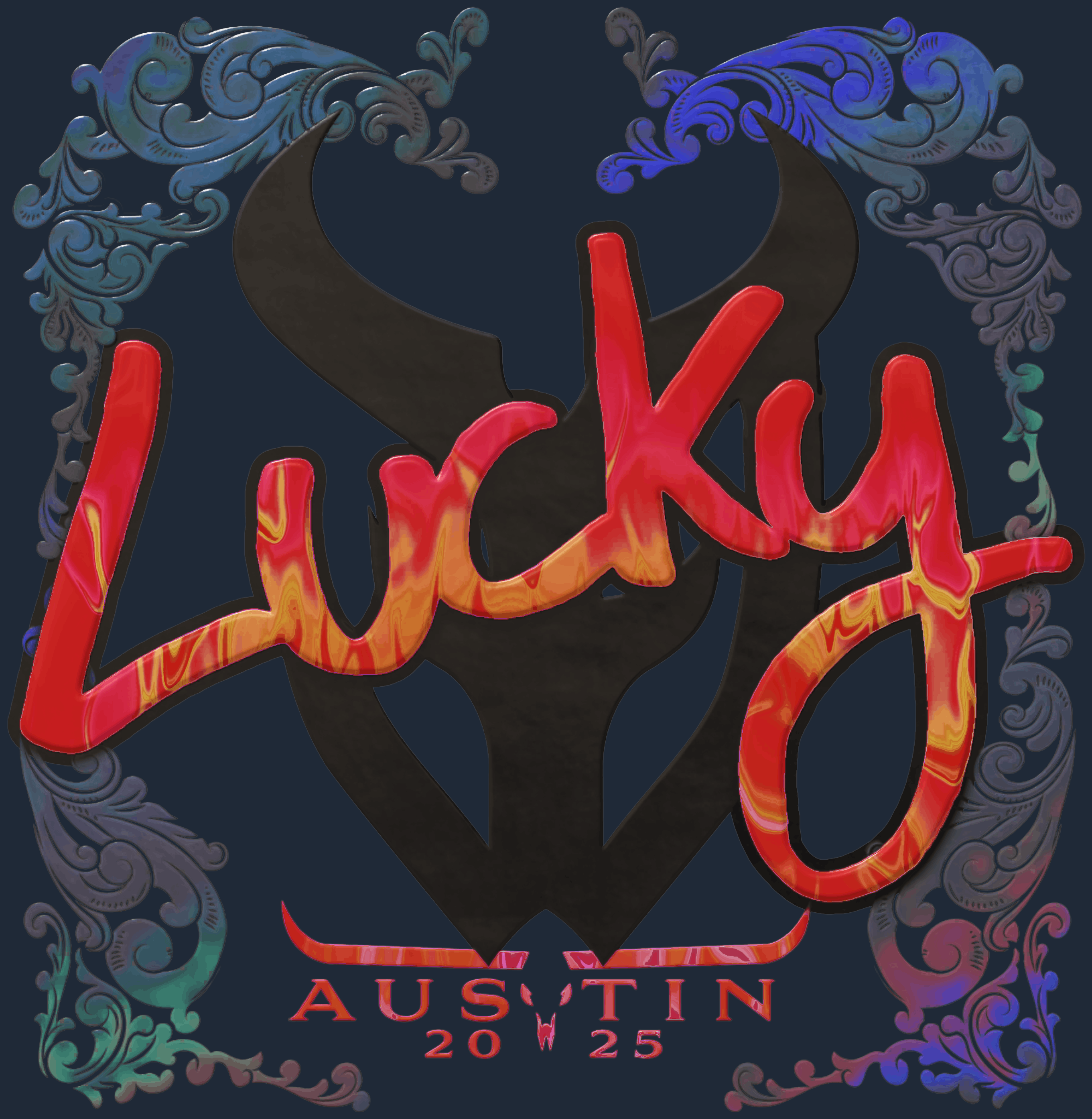 Sticker | Lucky (Holo) | Austin 2025 Image