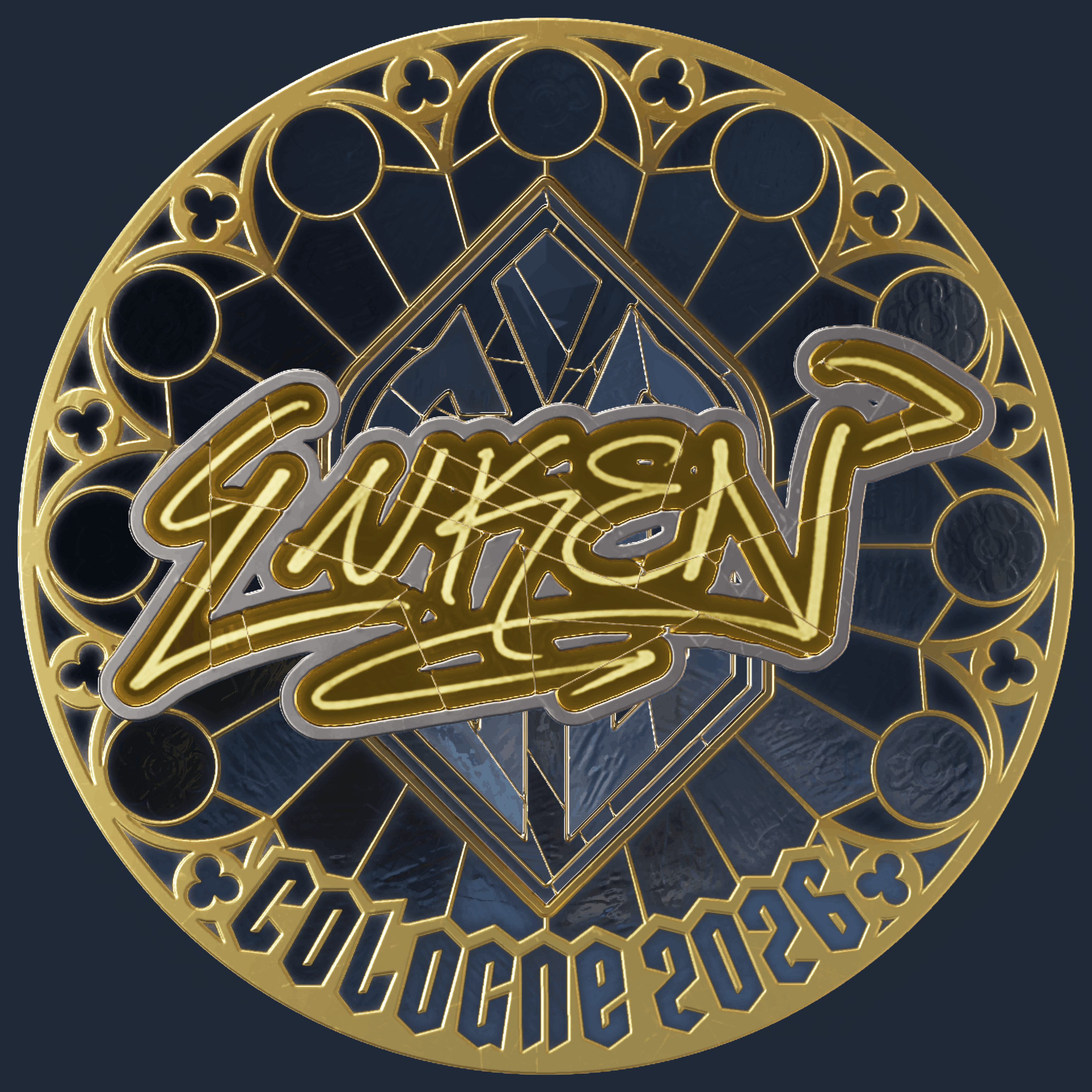 Sticker | luken (Gold) | Cologne 2026 Image