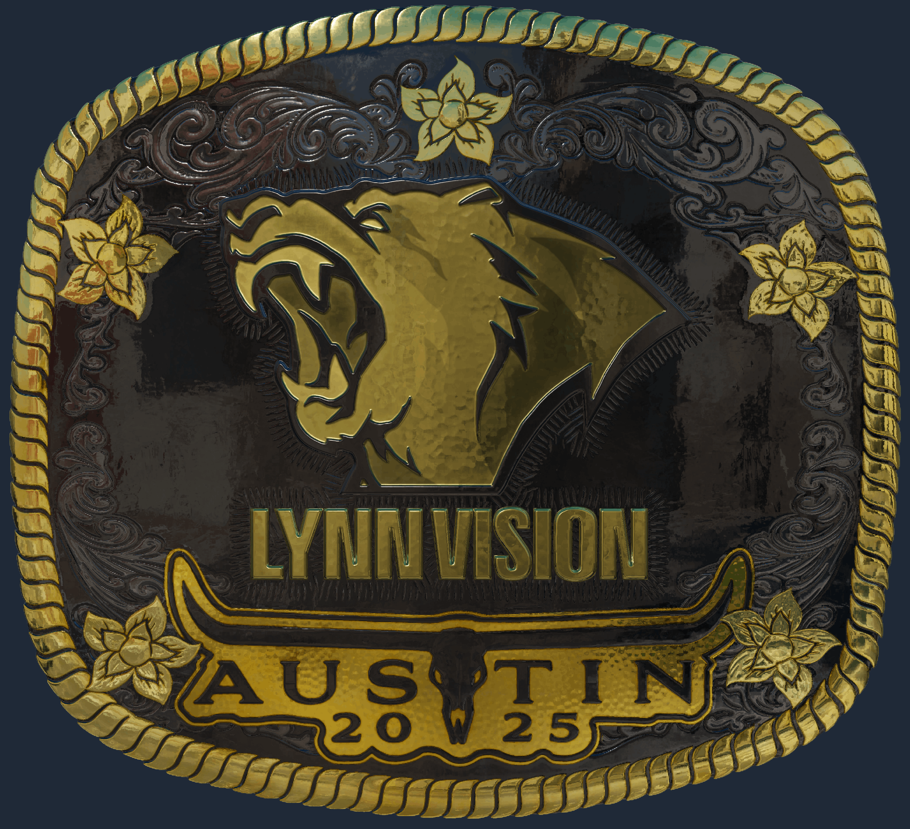 Sticker | Lynn Vision (Gold) | Austin 2025 Image
