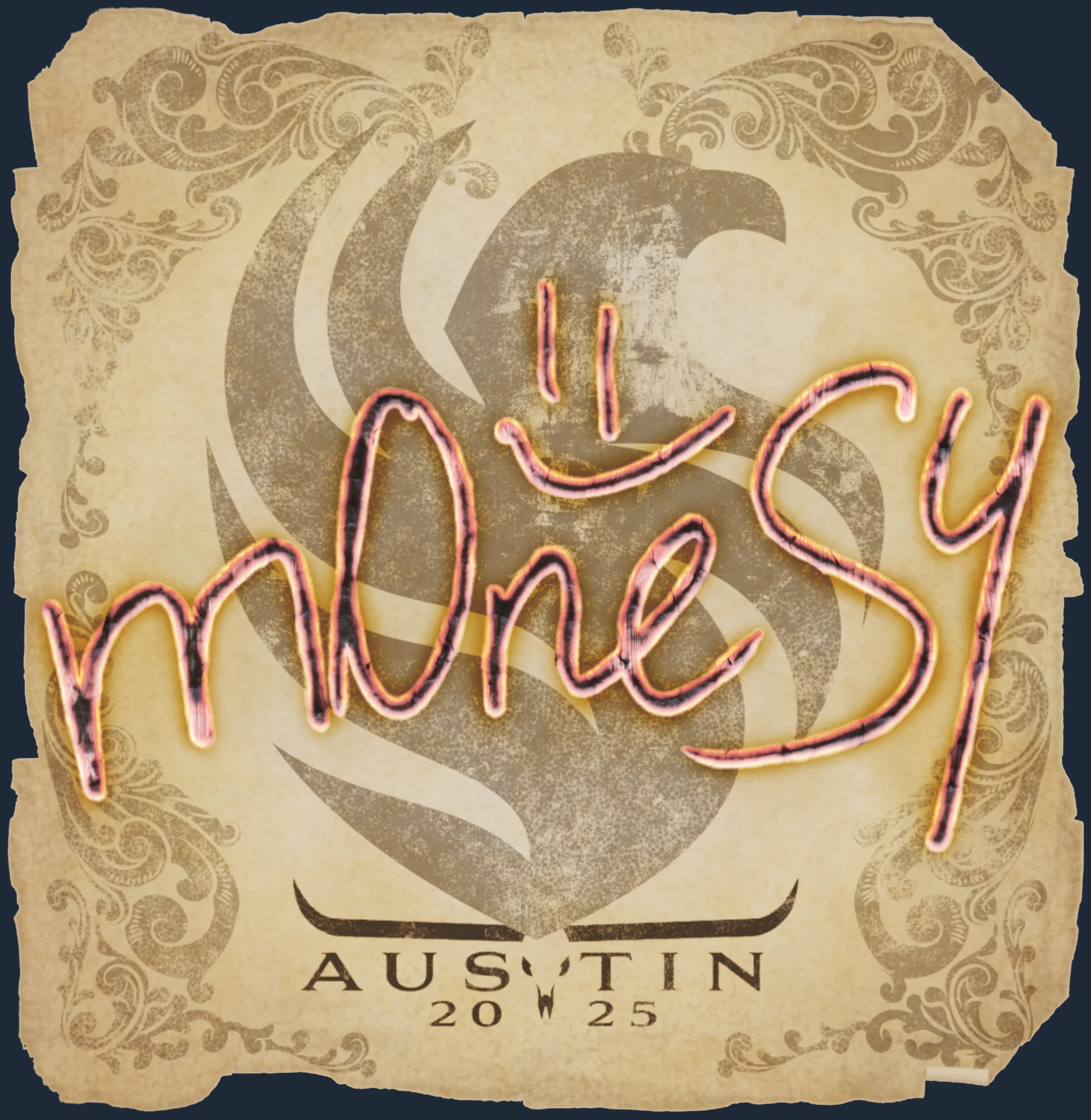 Sticker | m0NESY | Austin 2025 Image