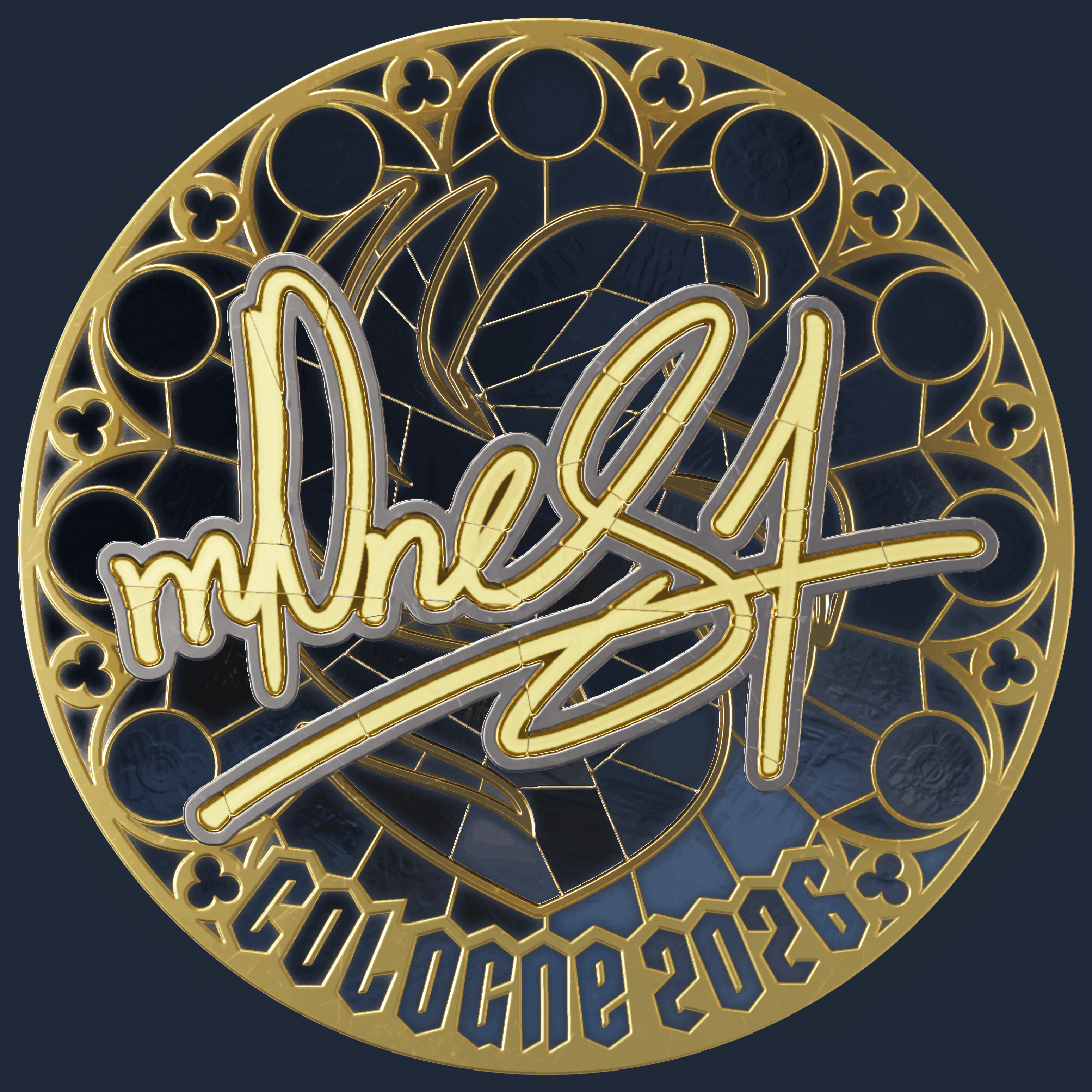 Sticker | m0NESY (Gold) | Cologne 2026 Image