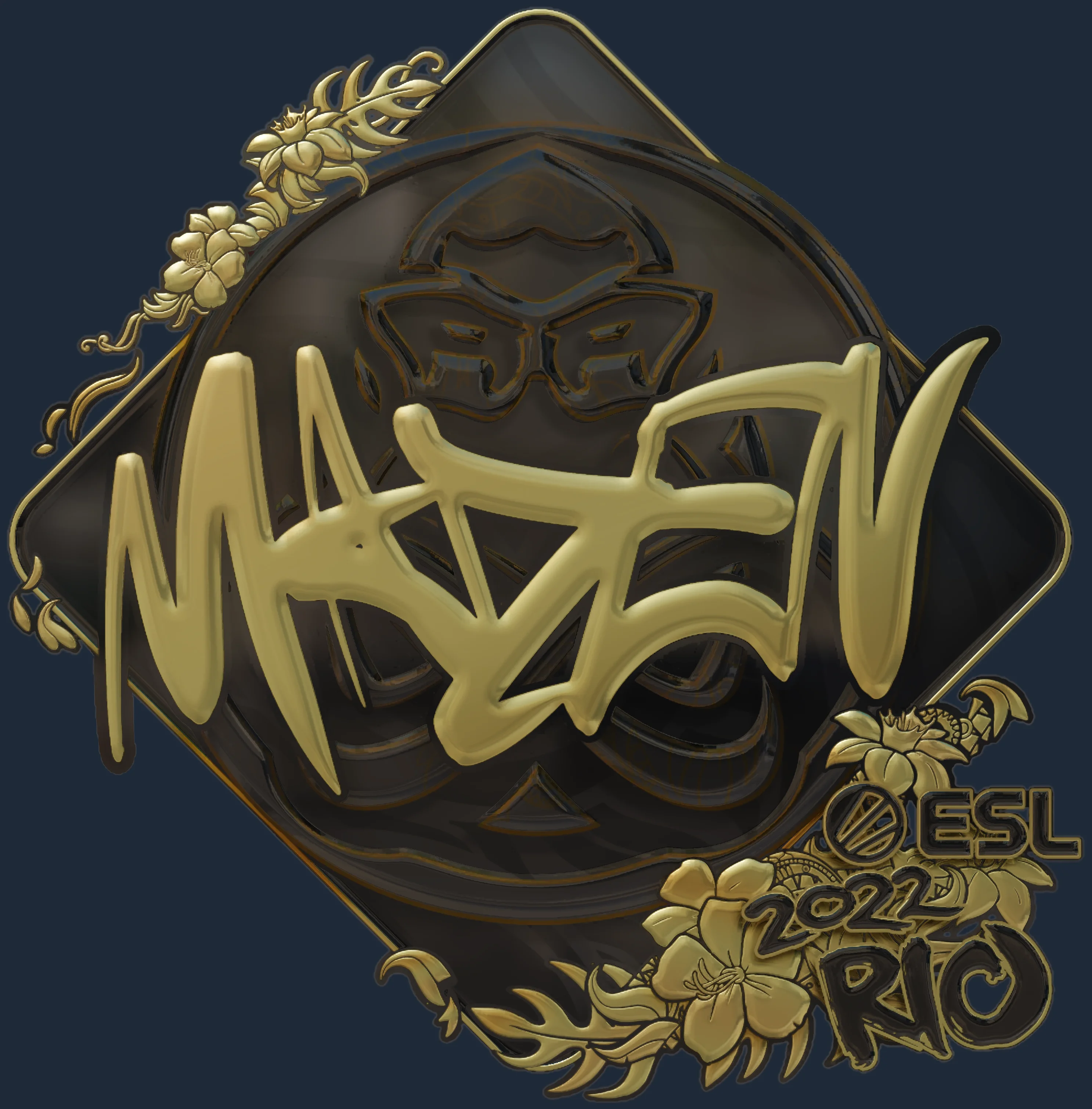 Sticker | maden (Gold) | Rio 2022 Image