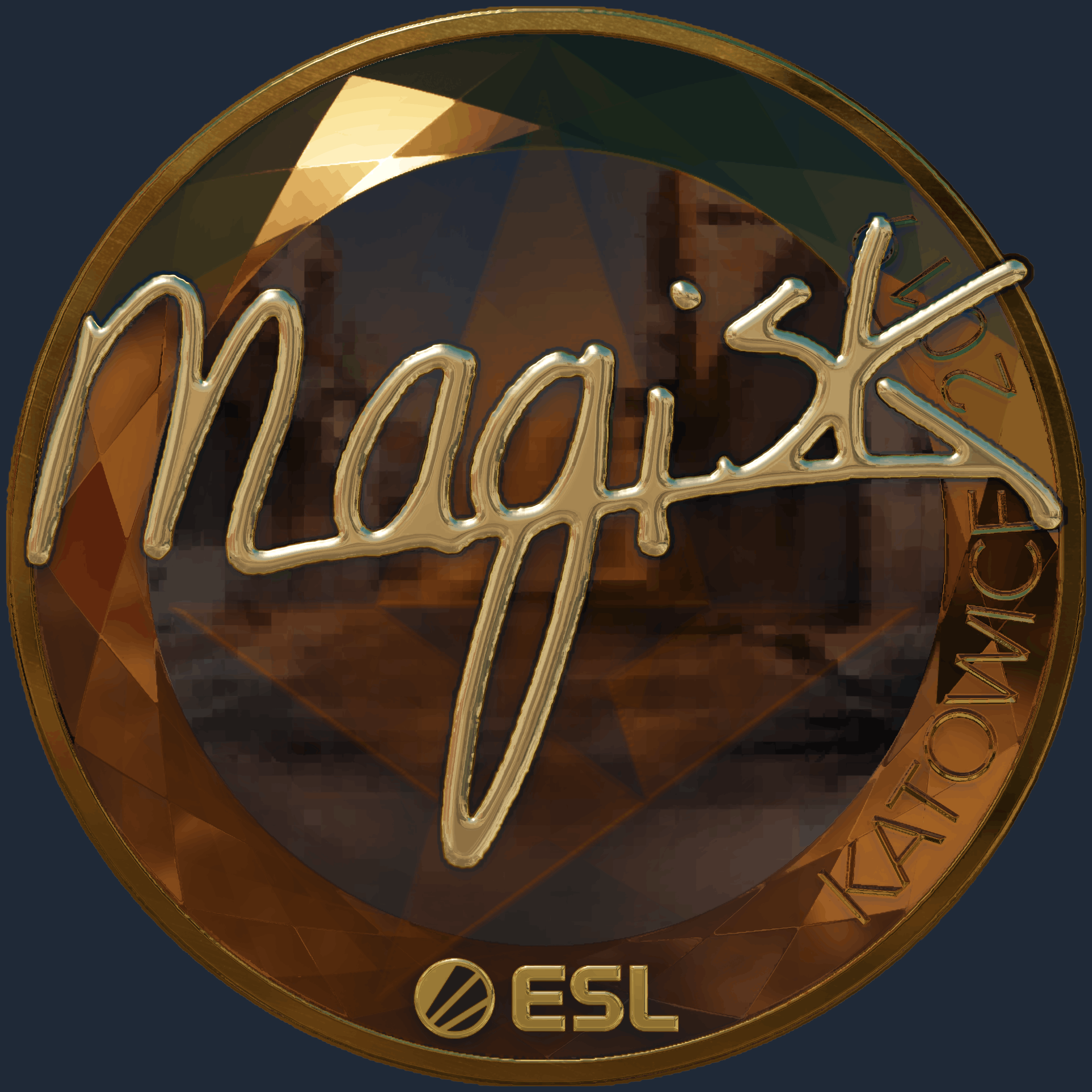 Sticker | Magisk (Gold) | Katowice 2019 Image