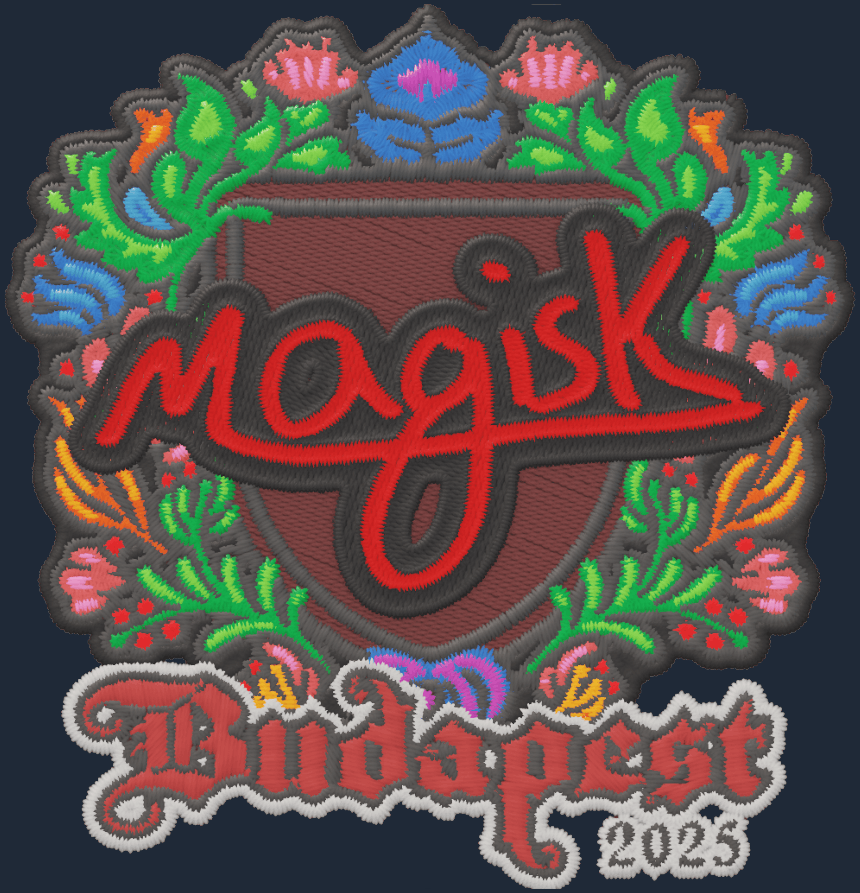 Sticker | Magisk (Embroidered) | Budapest 2025 Image