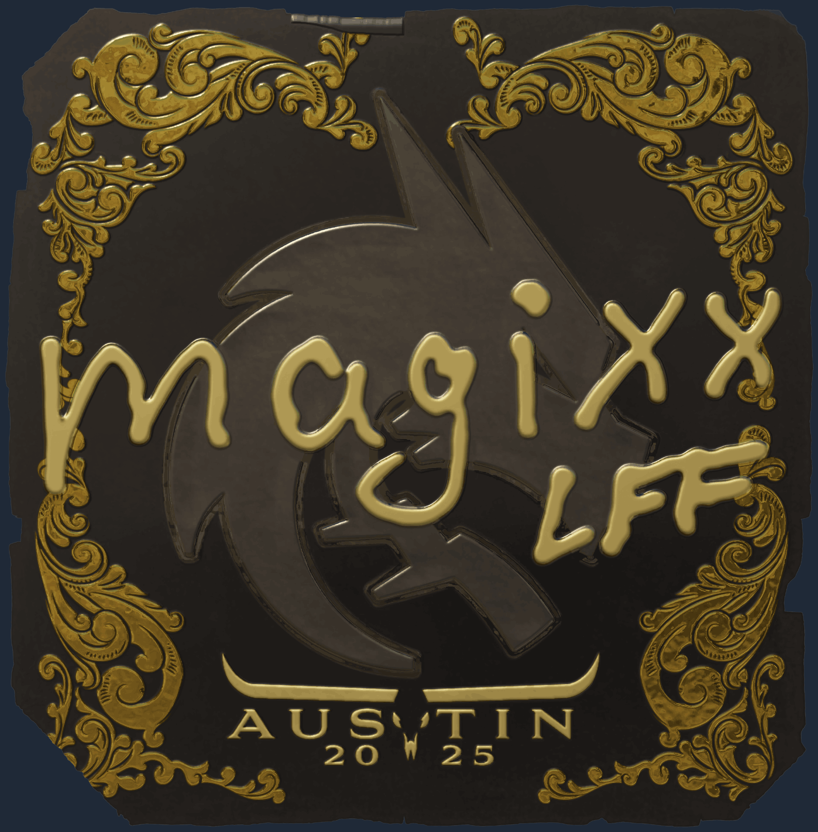 Sticker | magixx (Gold) | Austin 2025 Image