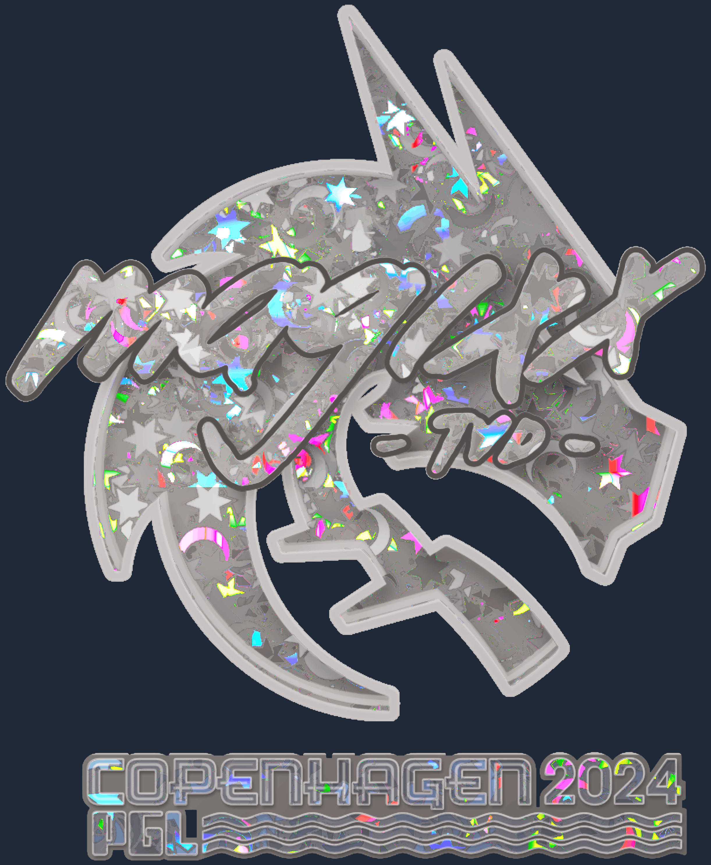 Sticker | magixx (Glitter) | Copenhagen 2024 Image