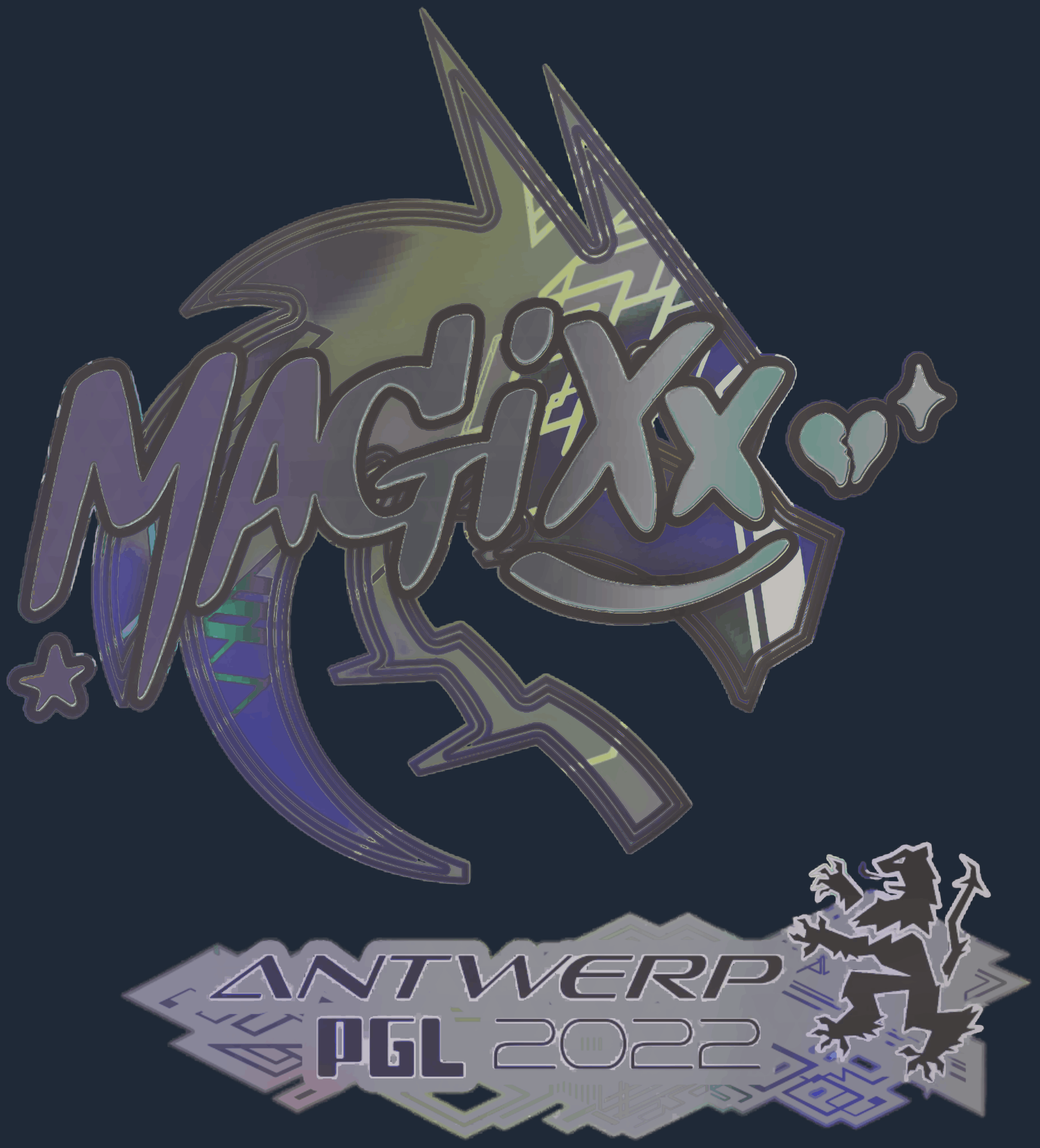 Sticker | magixx (Holo) | Antwerp 2022 Screenshot