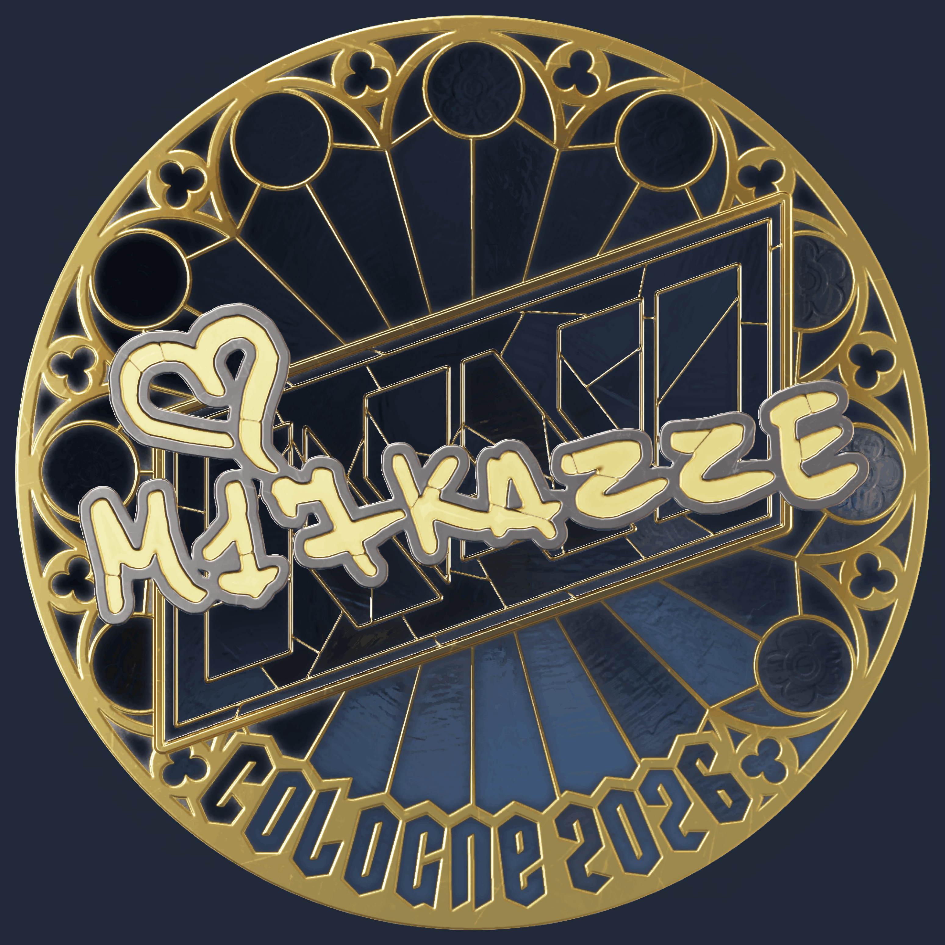 Sticker | makazze (Gold) | Cologne 2026 Image