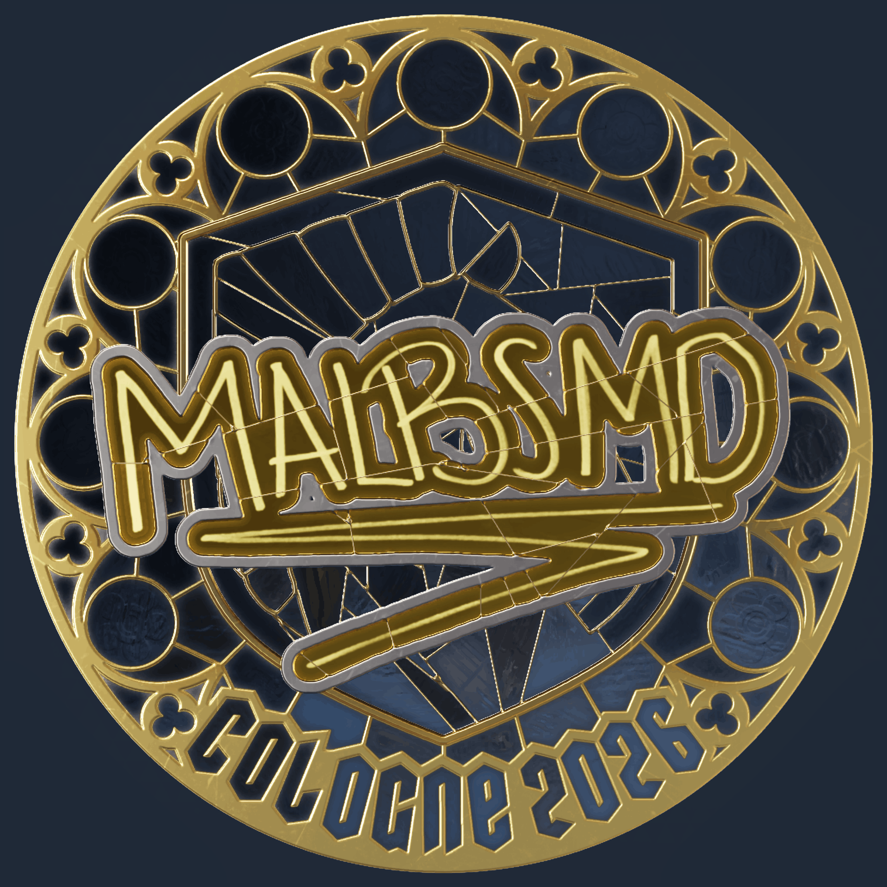Sticker | malbsMd (Gold) | Cologne 2026 Image