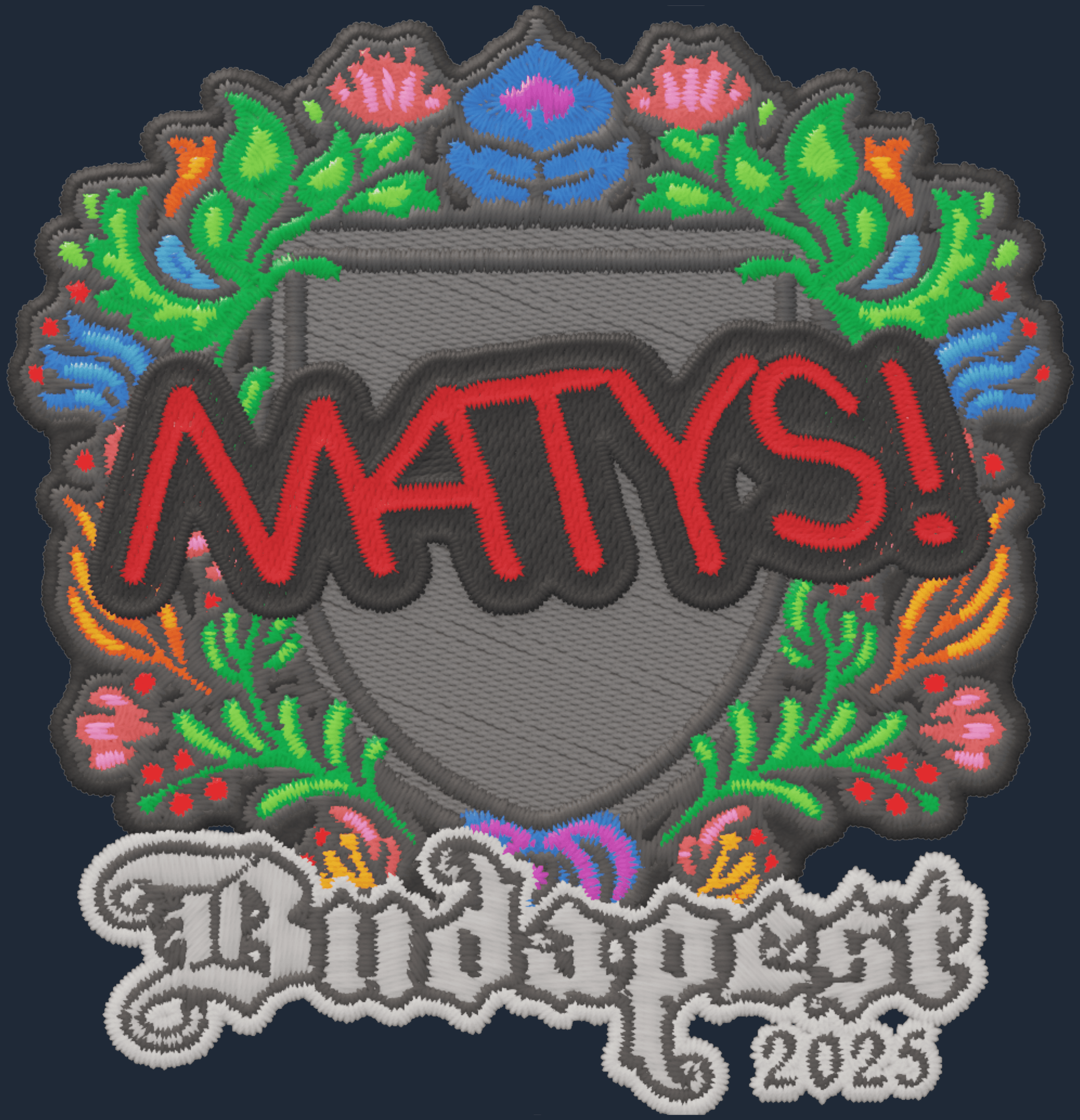 Sticker | MATYS (Embroidered) | Budapest 2025 Image