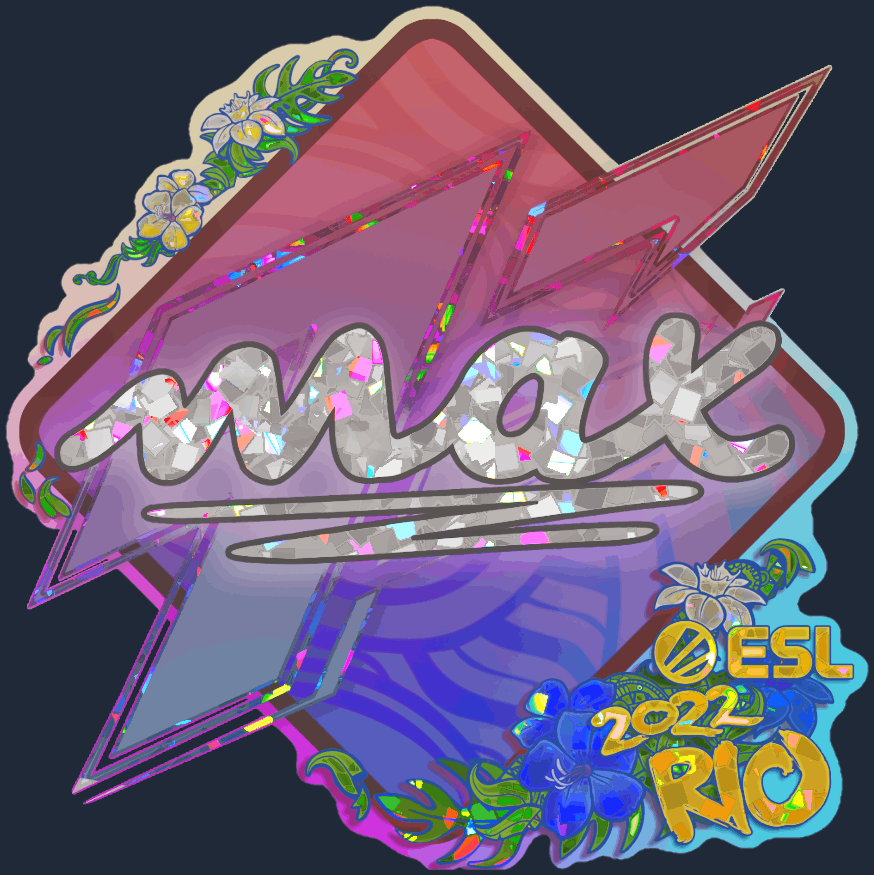 Sticker | max (Glitter) | Rio 2022 Image