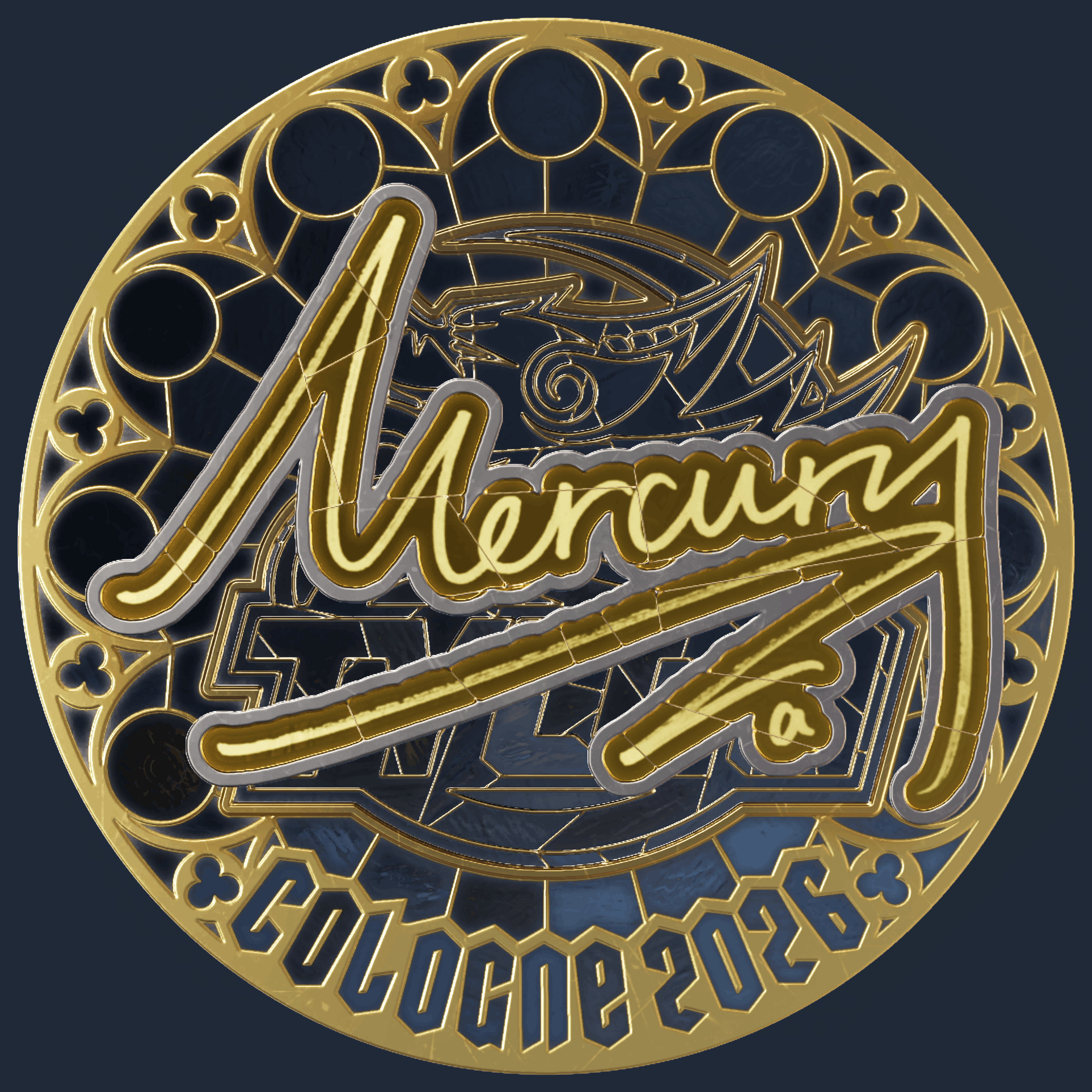 Sticker | Mercury (Gold) | Cologne 2026 Image