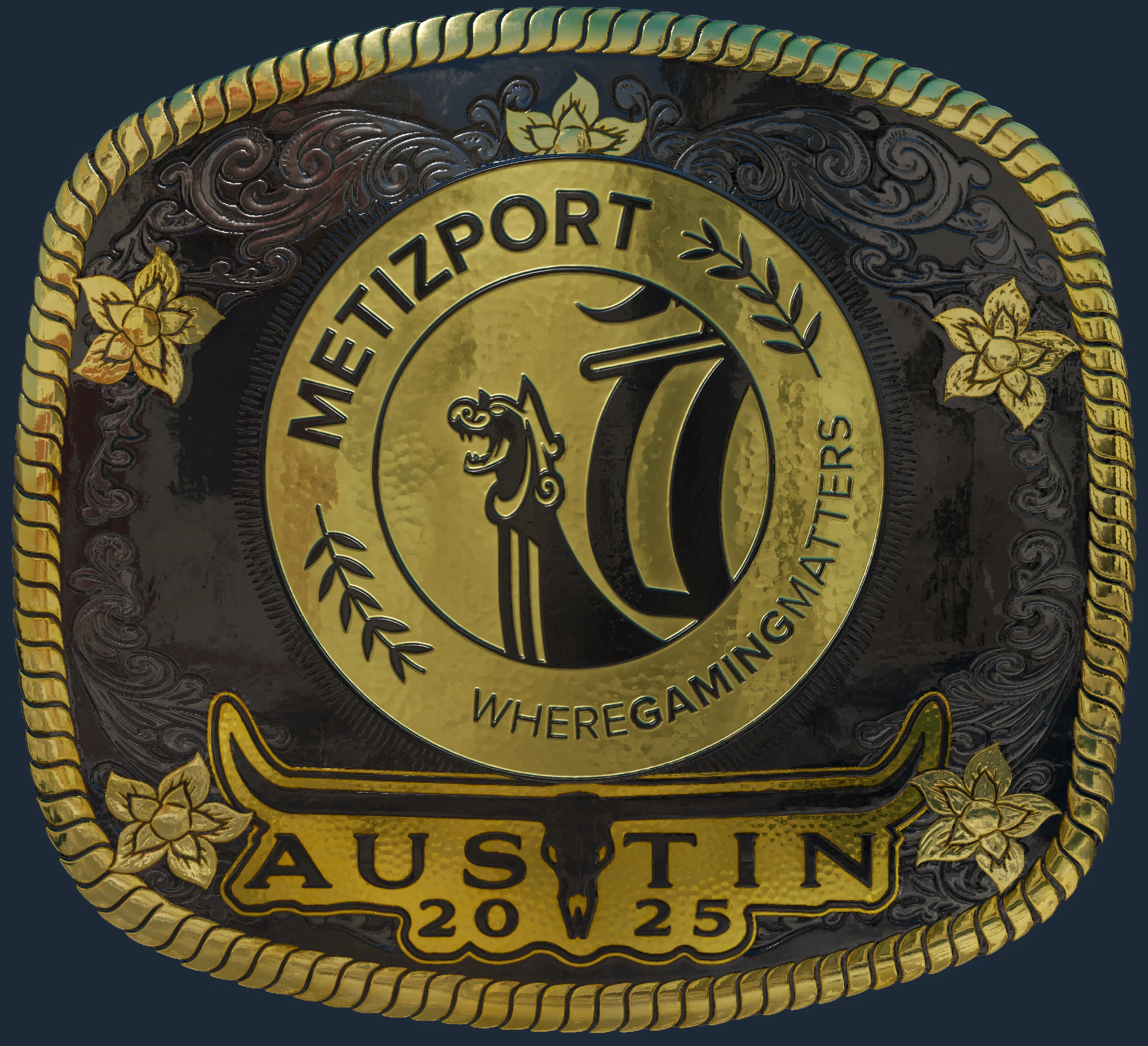 Sticker | Metizport (Gold) | Austin 2025 Image