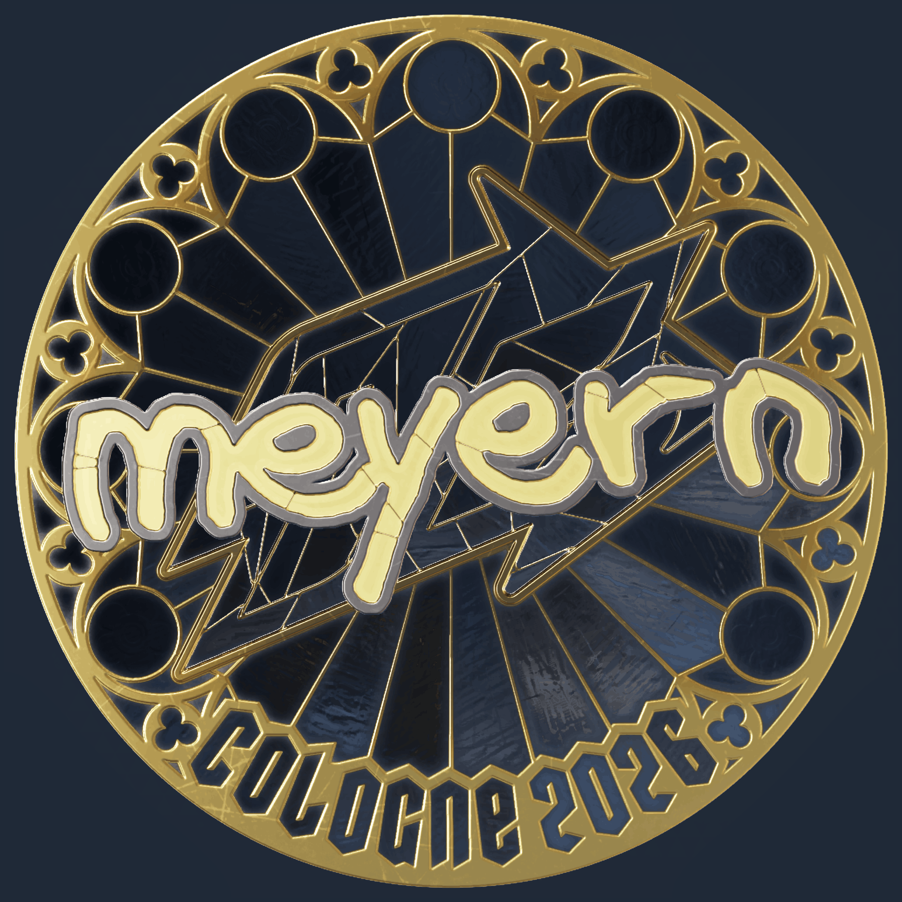 Sticker | meyern (Gold) | Cologne 2026 Image
