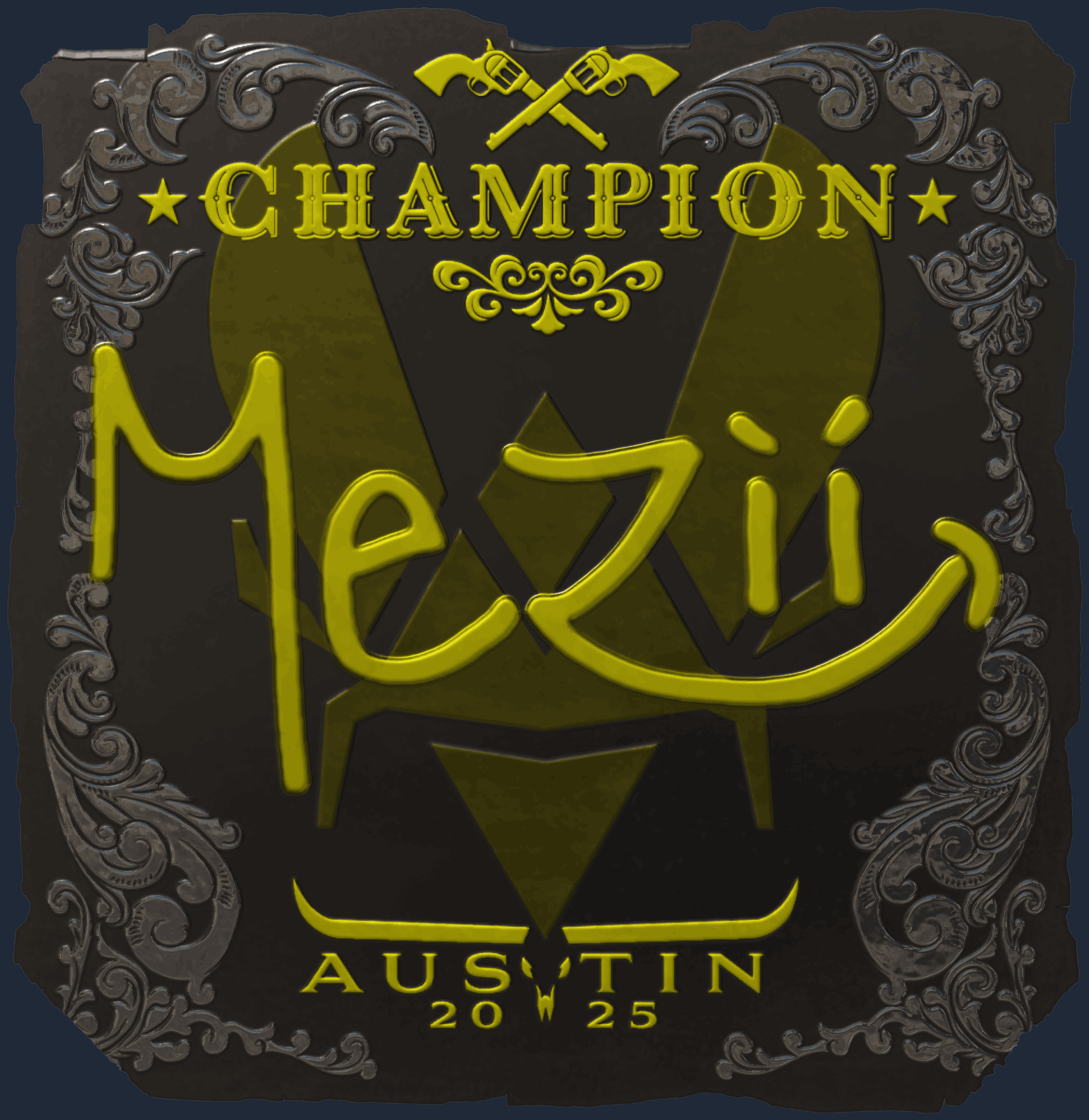 Sticker | mezii (Foil, Champion) | Austin 2025 Image