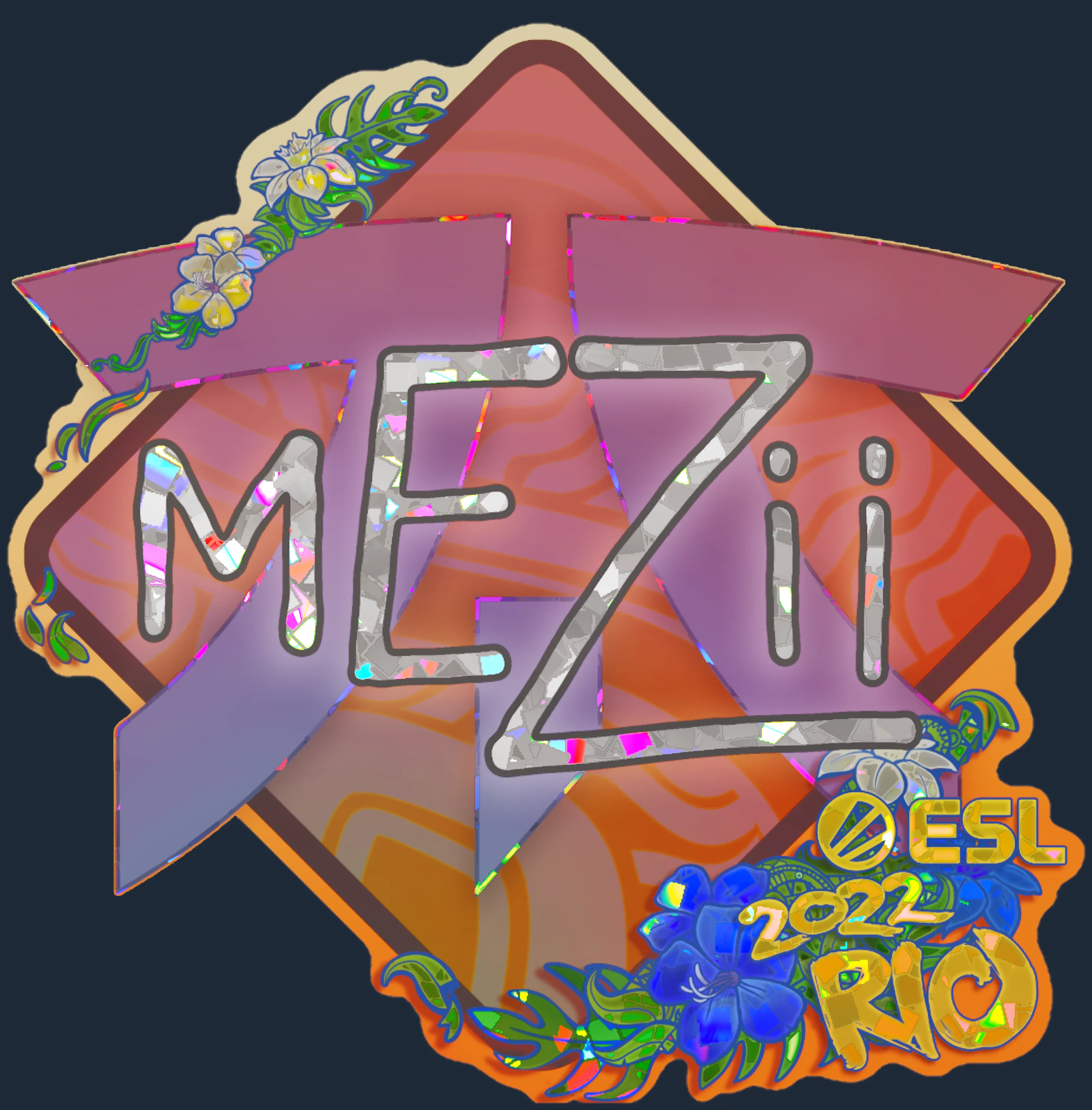 Sticker | mezii (Glitter) | Rio 2022 Image