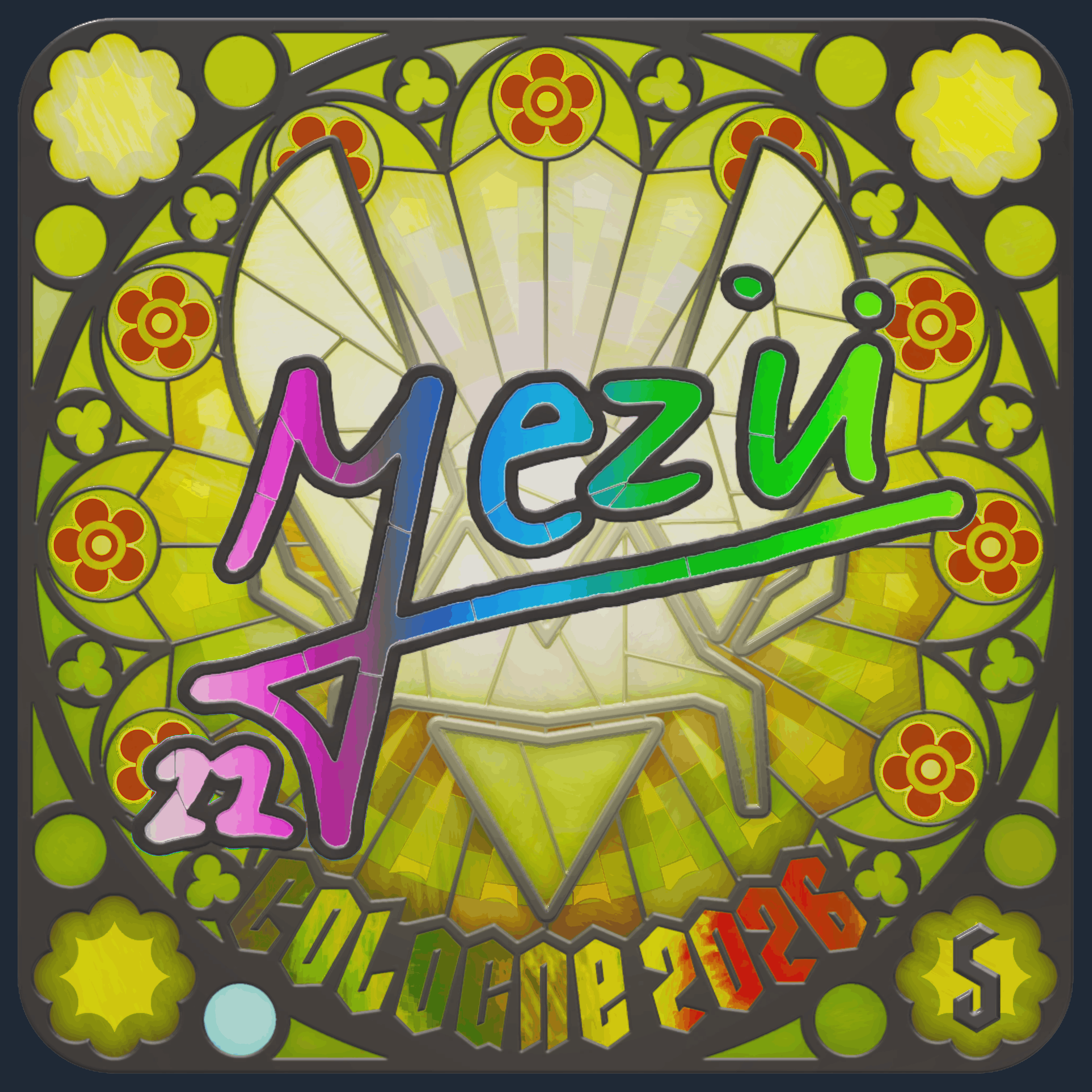 Sticker | mezii (Holo, Ranked) | Cologne 2026 Image