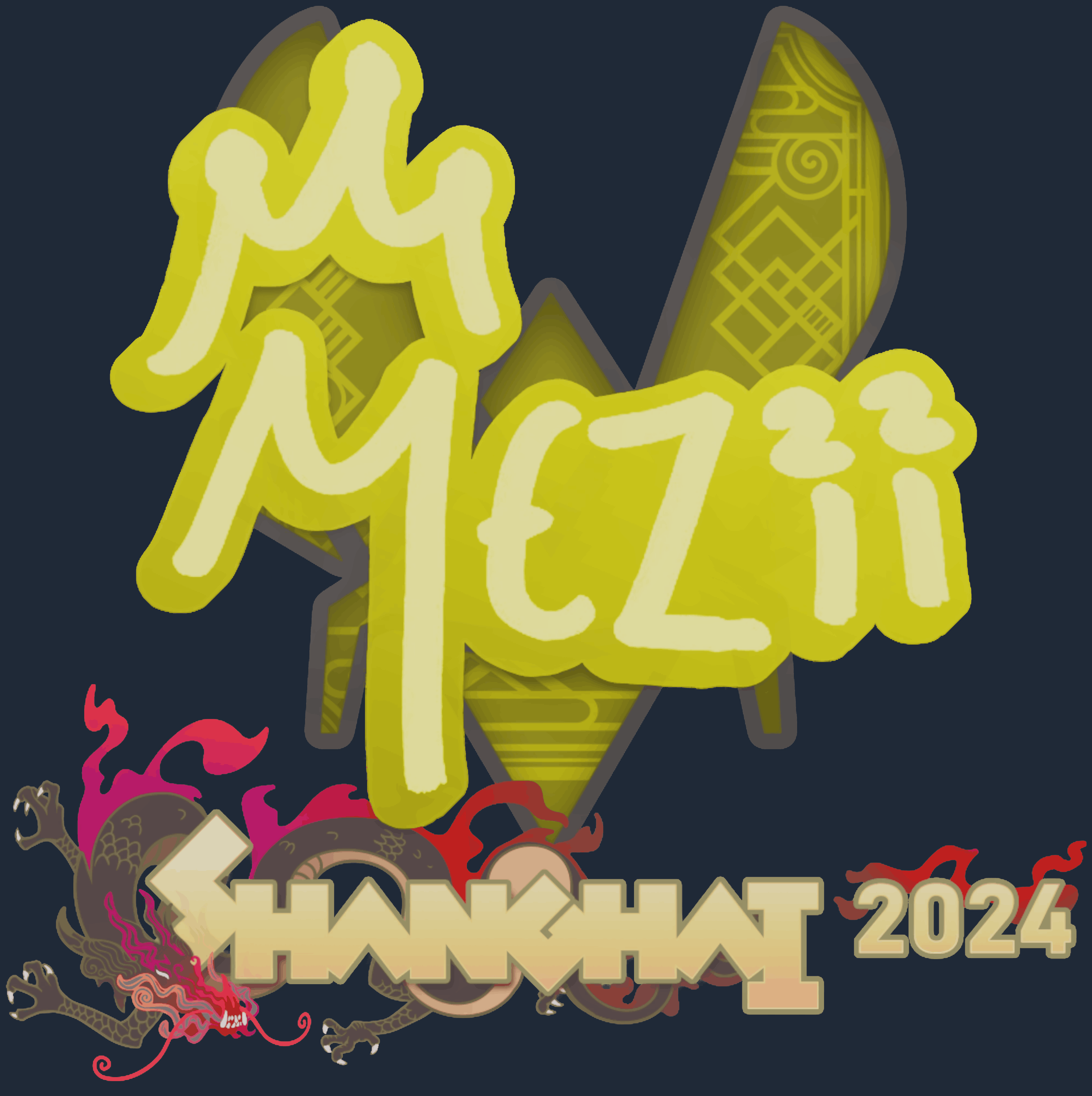 Sticker | mezii | Shanghai 2024 Image