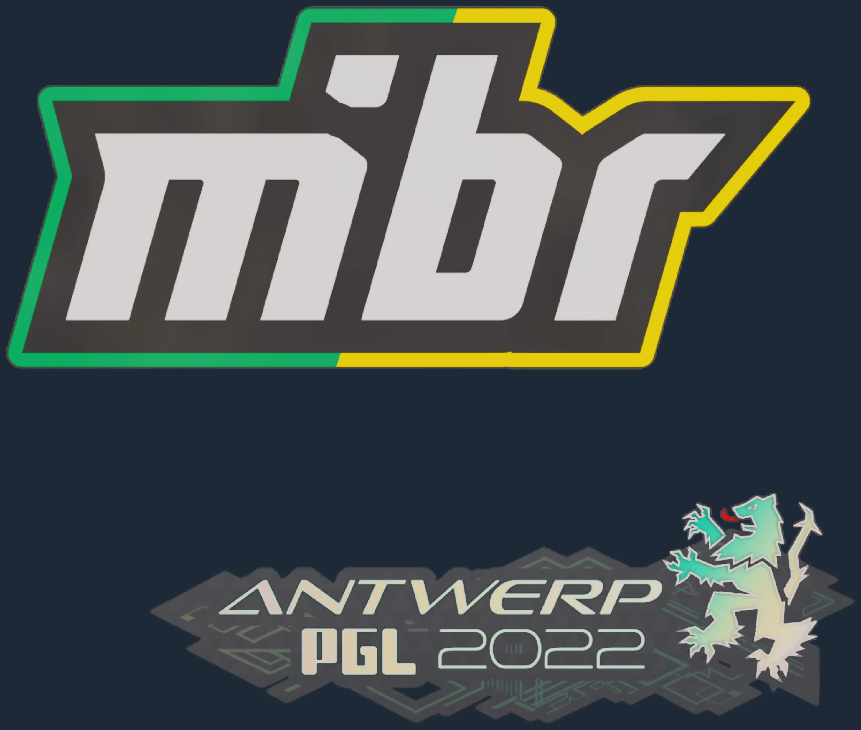 Sticker | MIBR | Antwerp 2022 Image