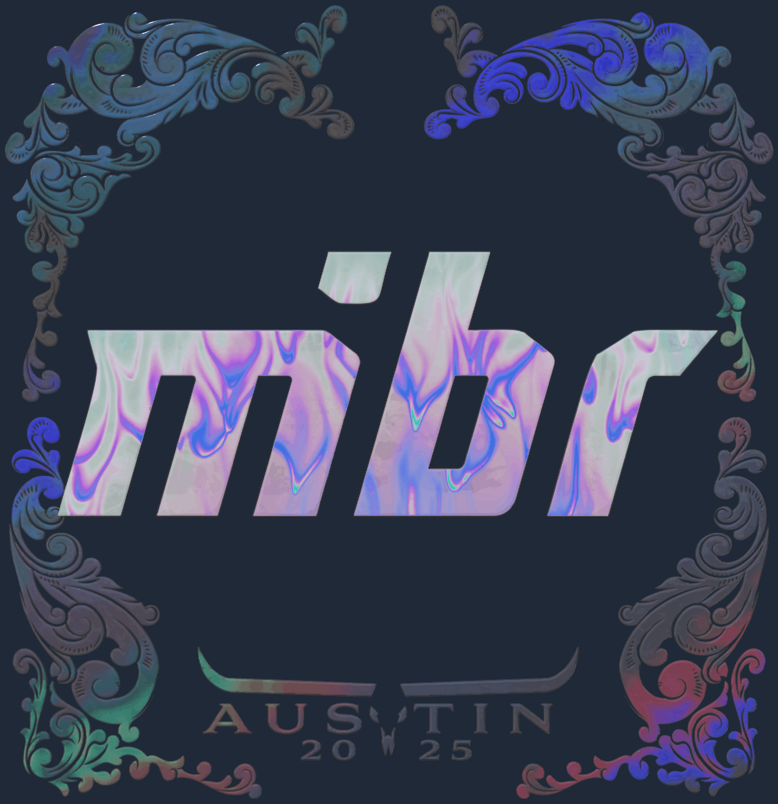 Sticker | MIBR (Holo) | Austin 2025 Image