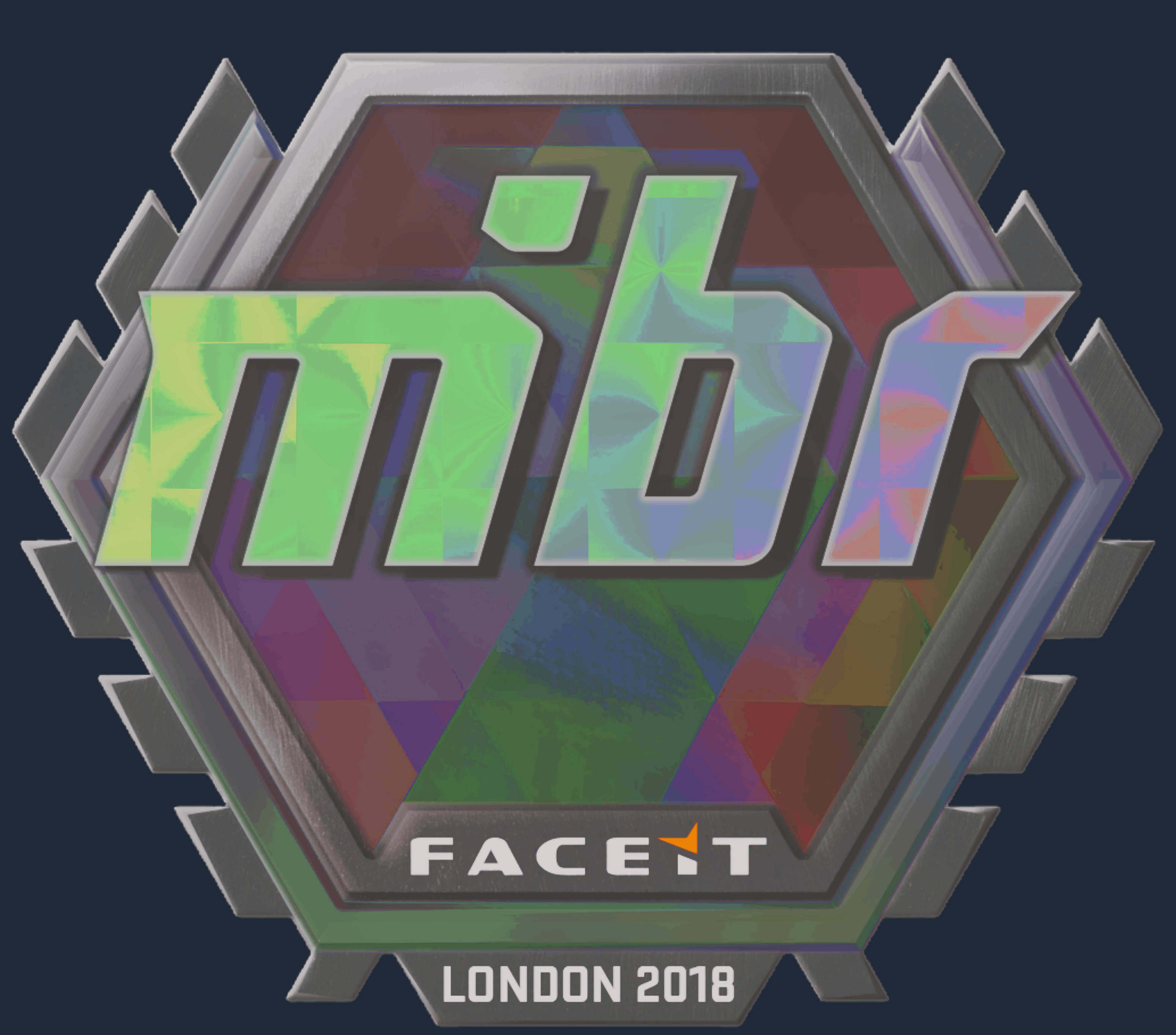 Sticker | MIBR (Holo) | London 2018 Image
