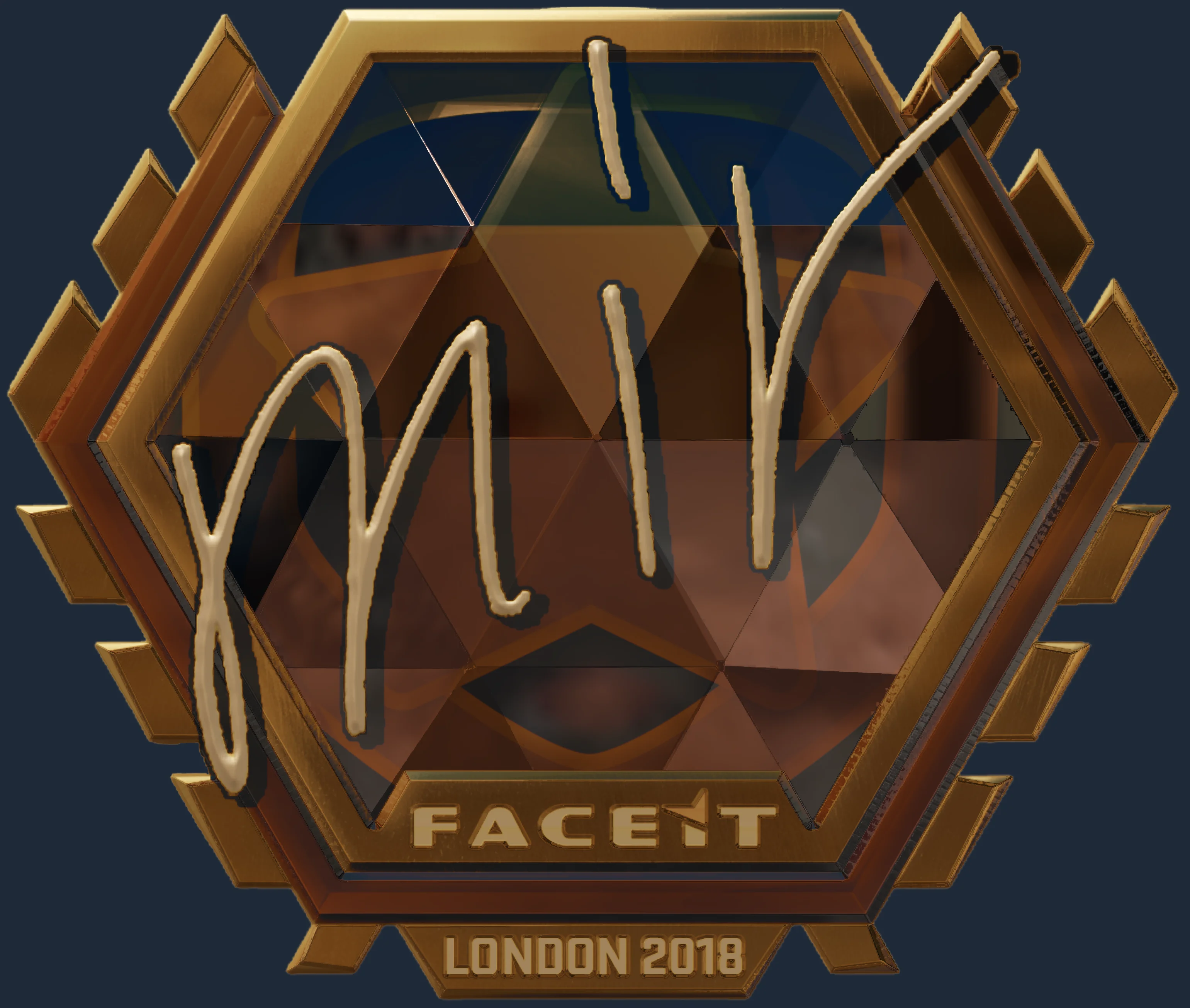 Sticker | mir (Gold) | London 2018 Image