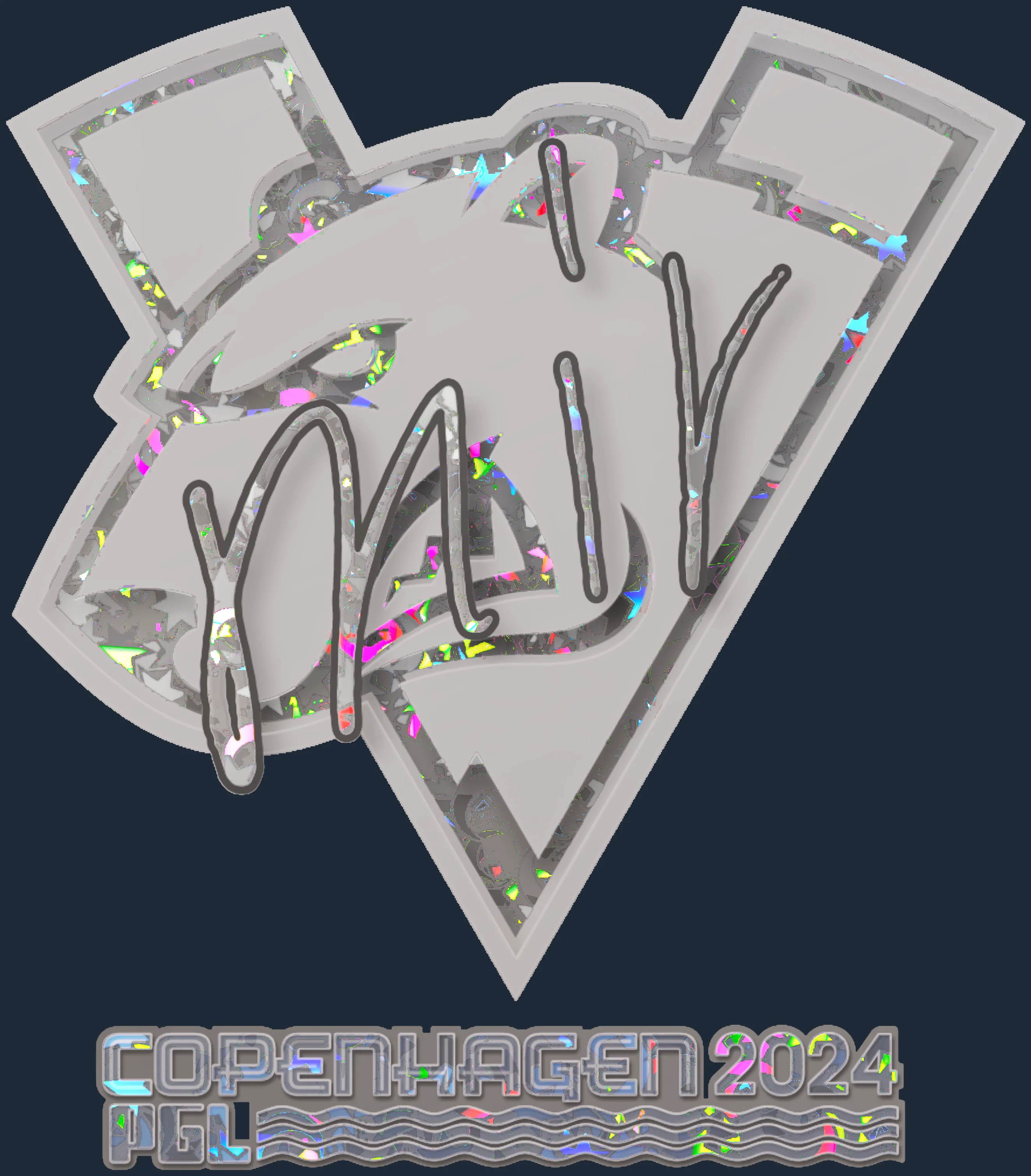 Sticker | mir (Glitter) | Copenhagen 2024 Image