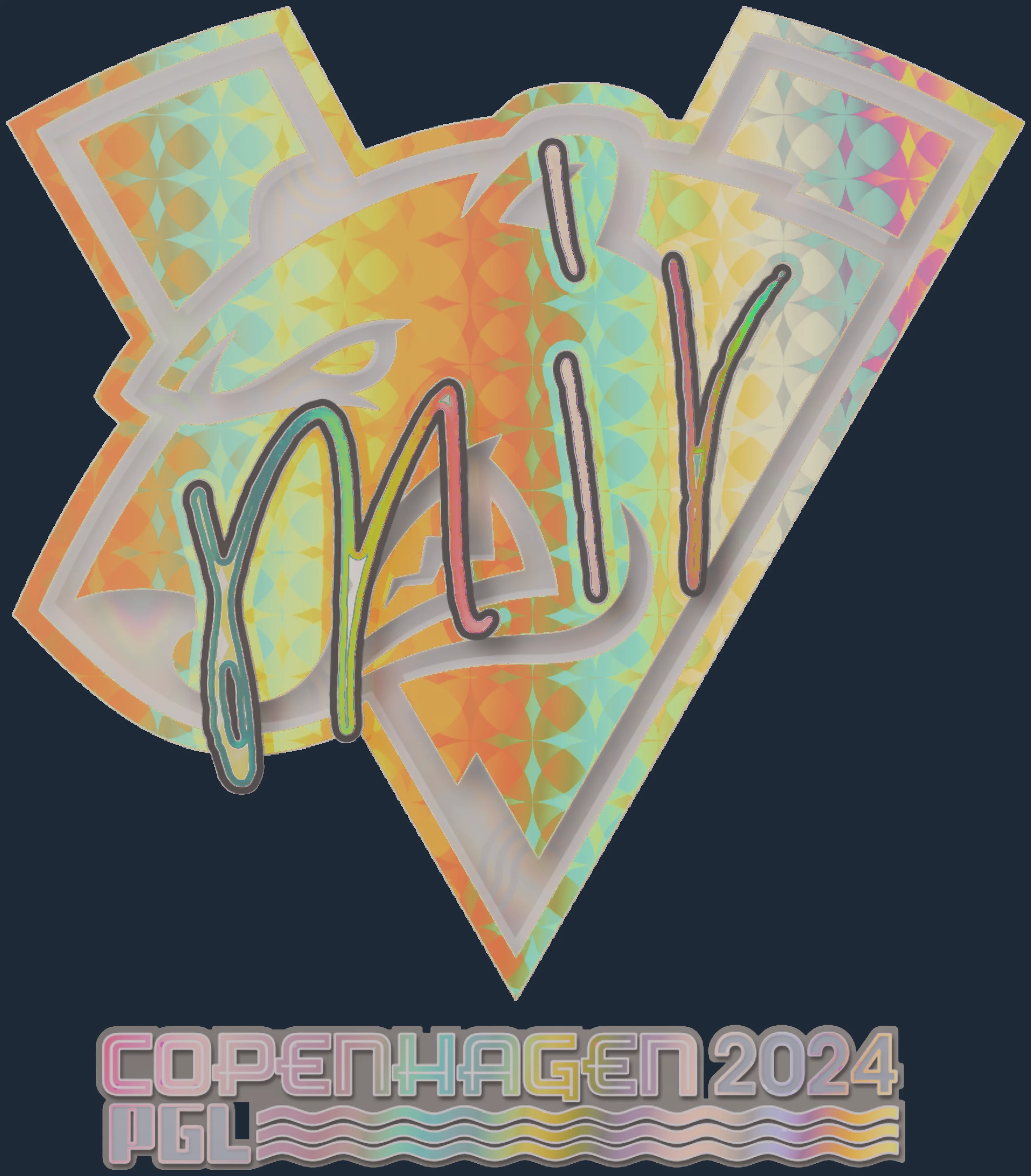 Sticker | mir (Holo) | Copenhagen 2024 Image