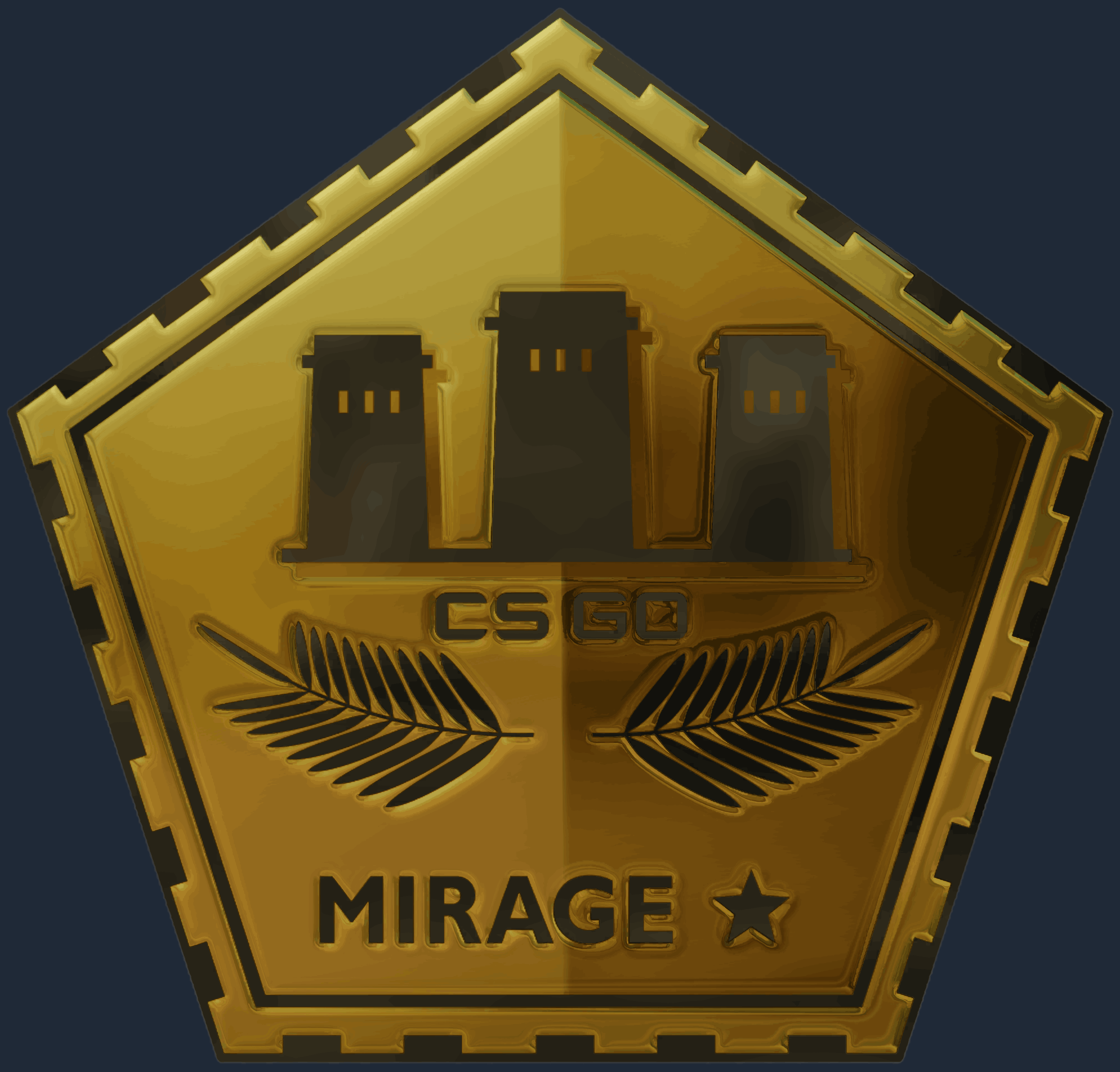 Sticker | Mirage (Gold) Image