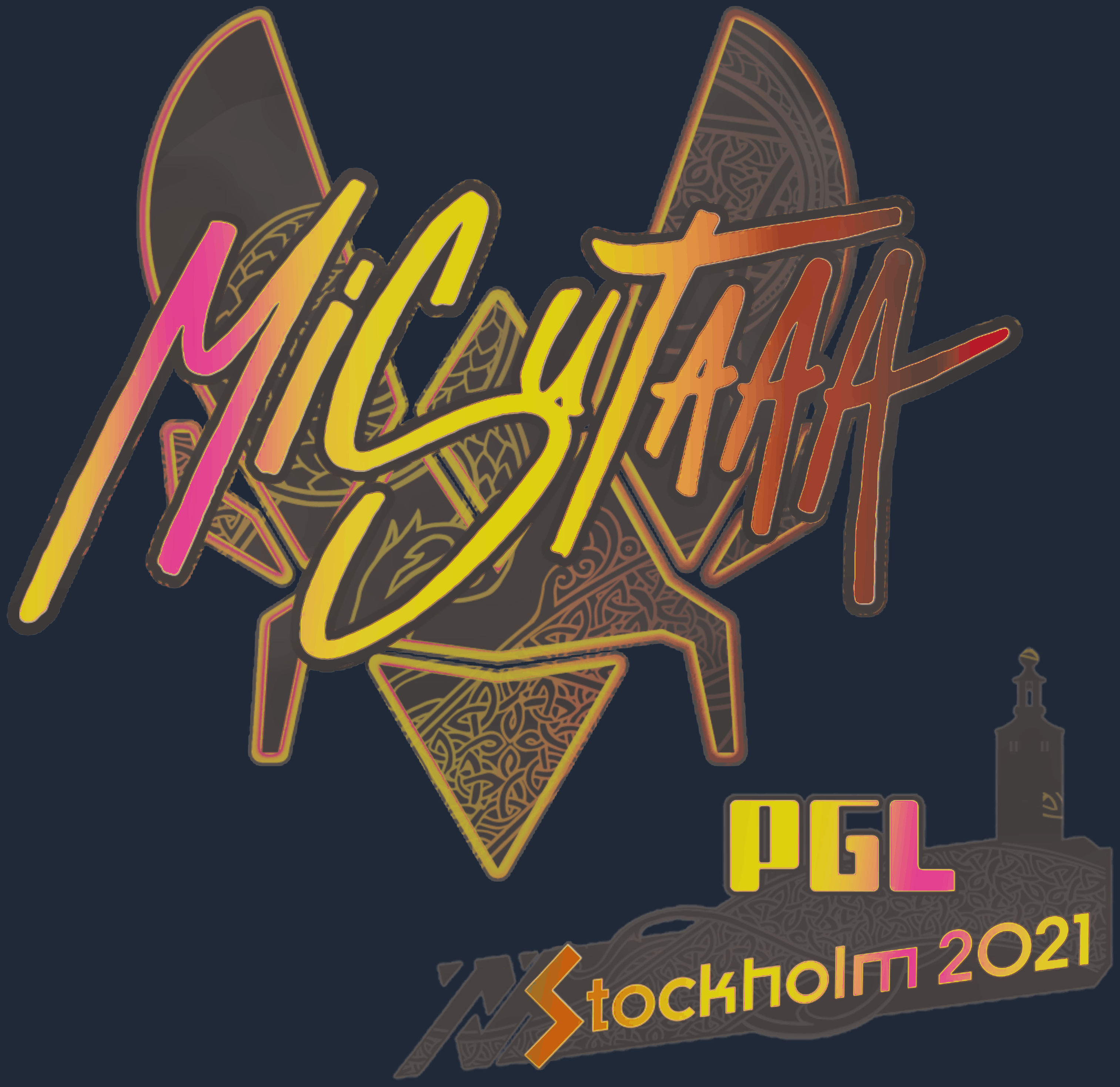 Sticker | misutaaa (Holo) | Stockholm 2021 Image